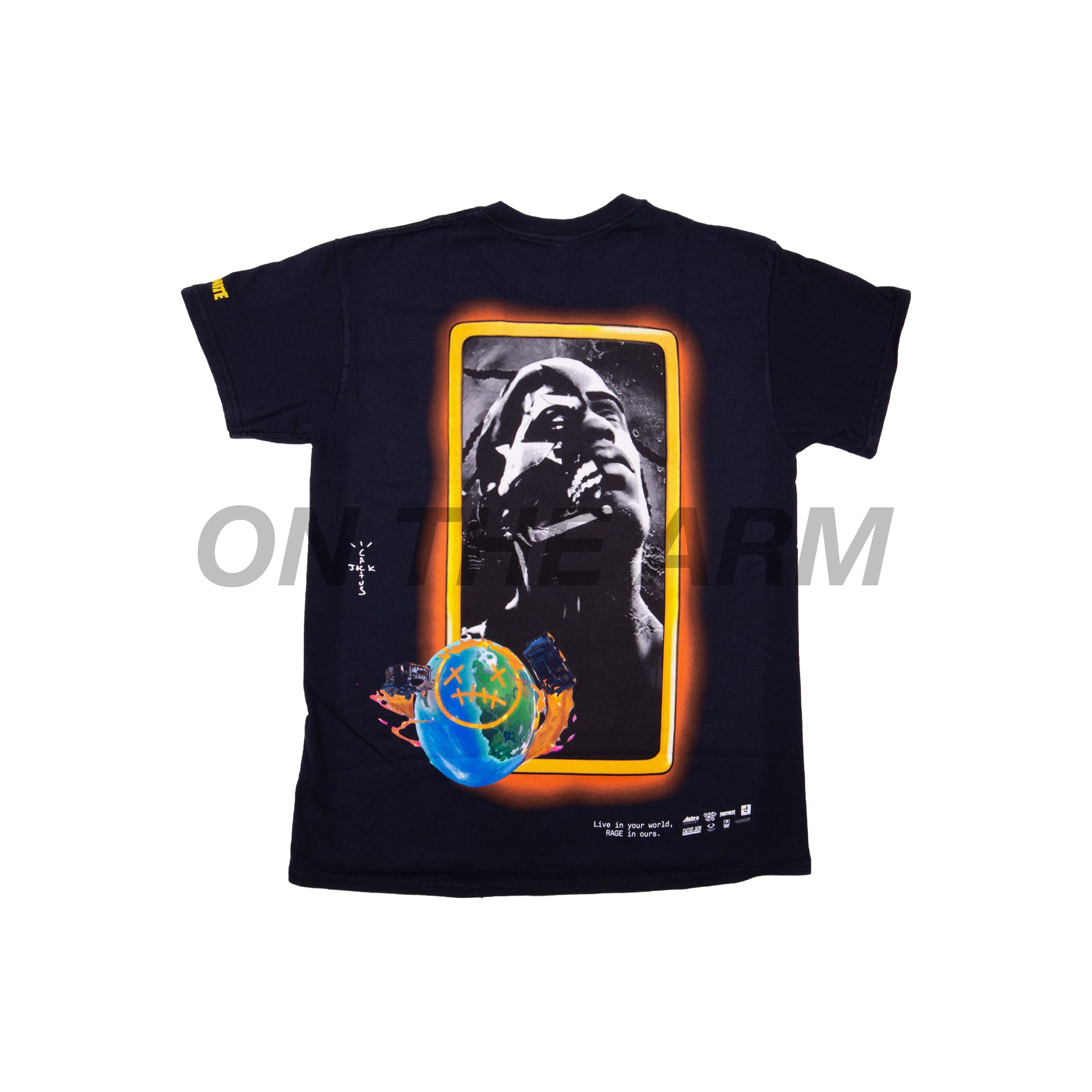 Travis Scott Black Astro Portrait Tee