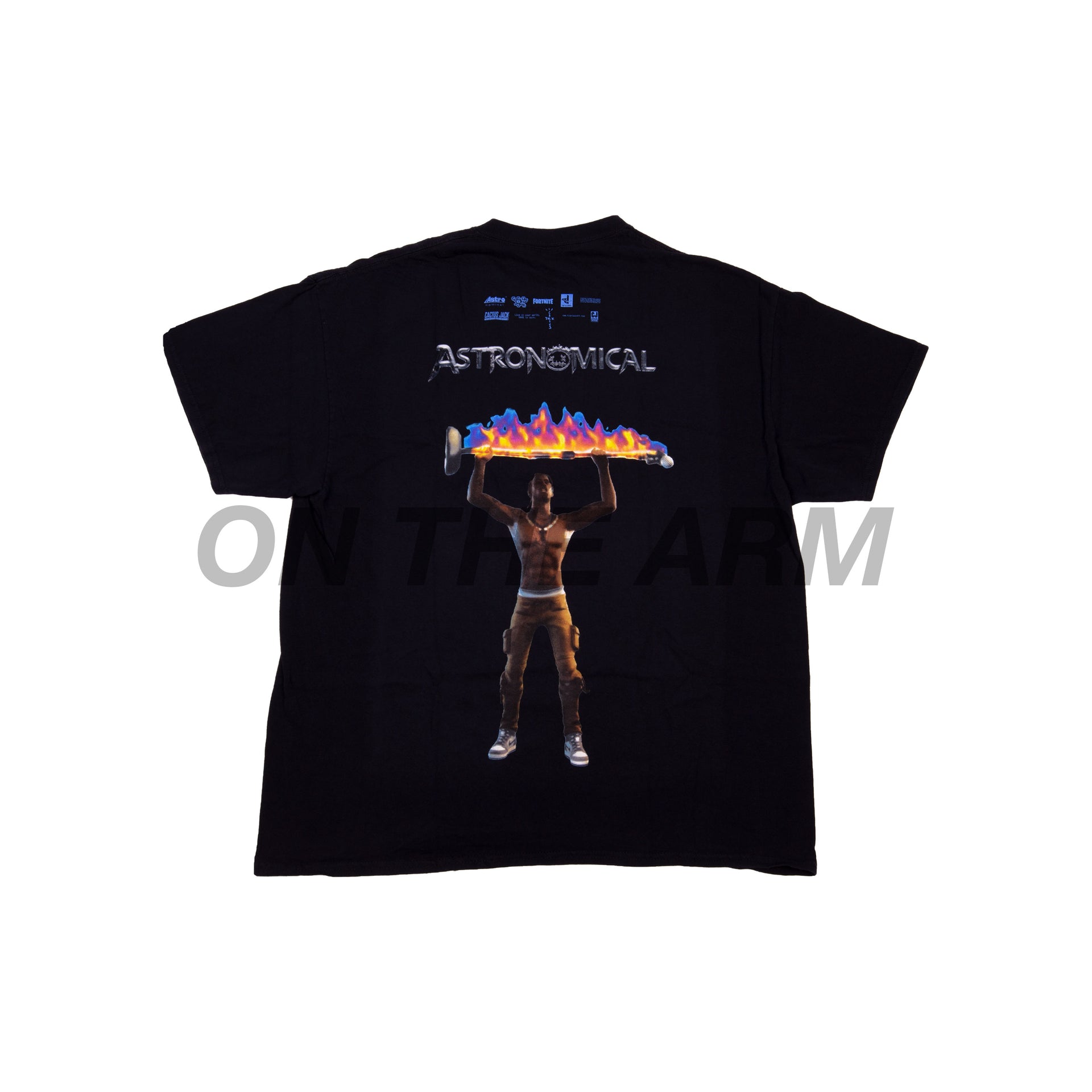 Travis Scott Black Astro Rage Tee