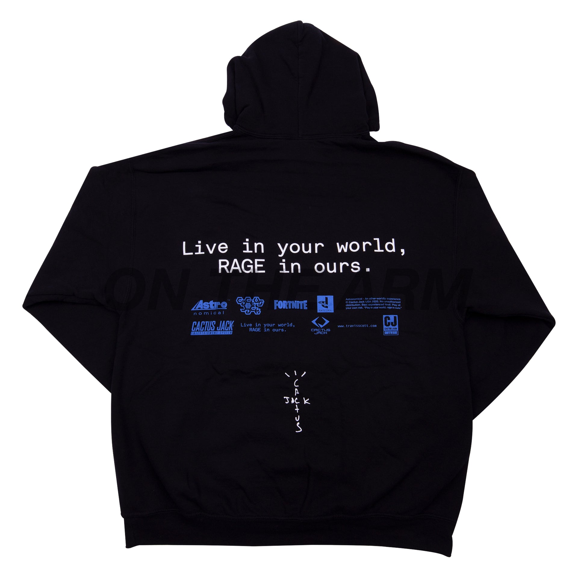 Travis Scott Black World Hoodie