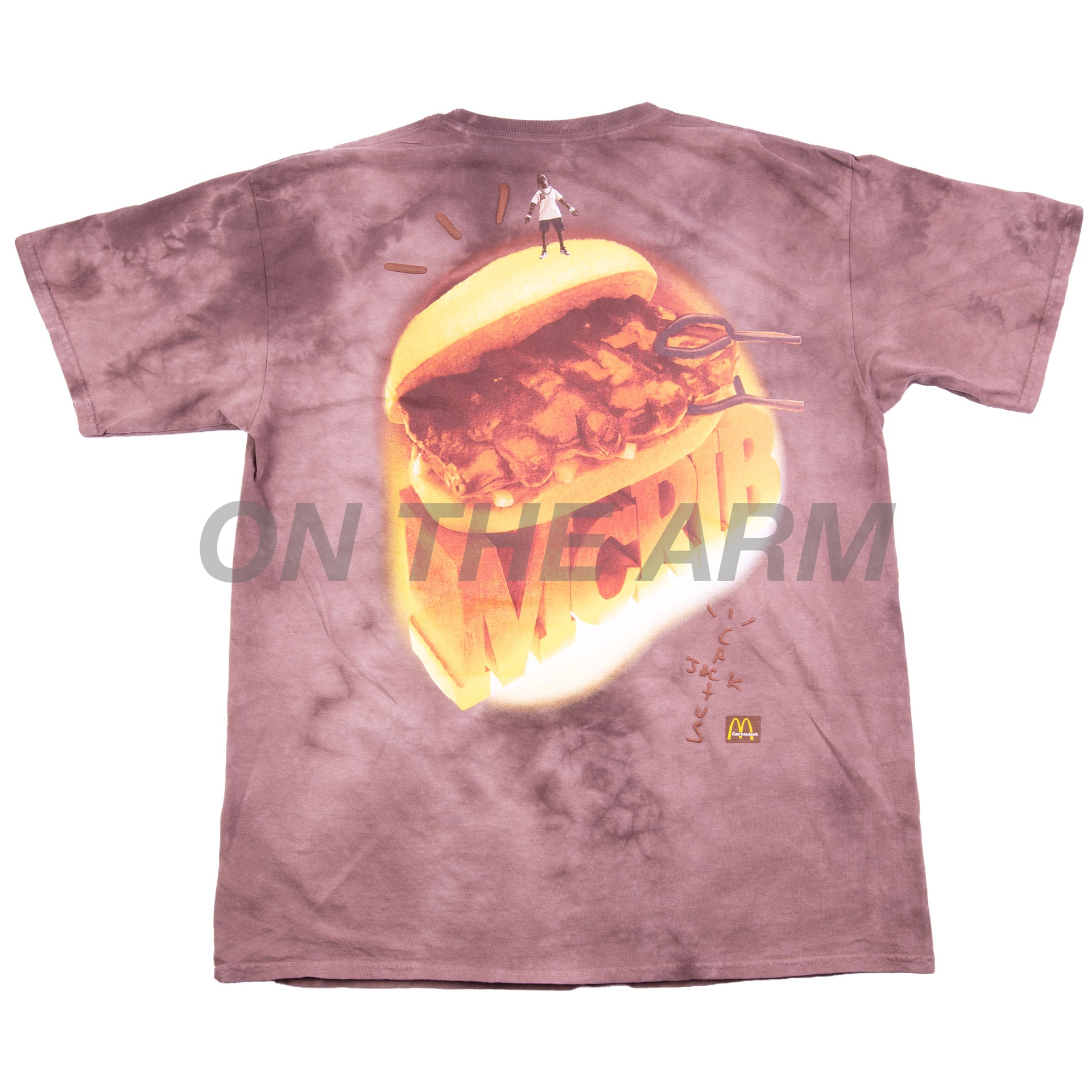 Travis Scott Brown McDonalds Grail Tee