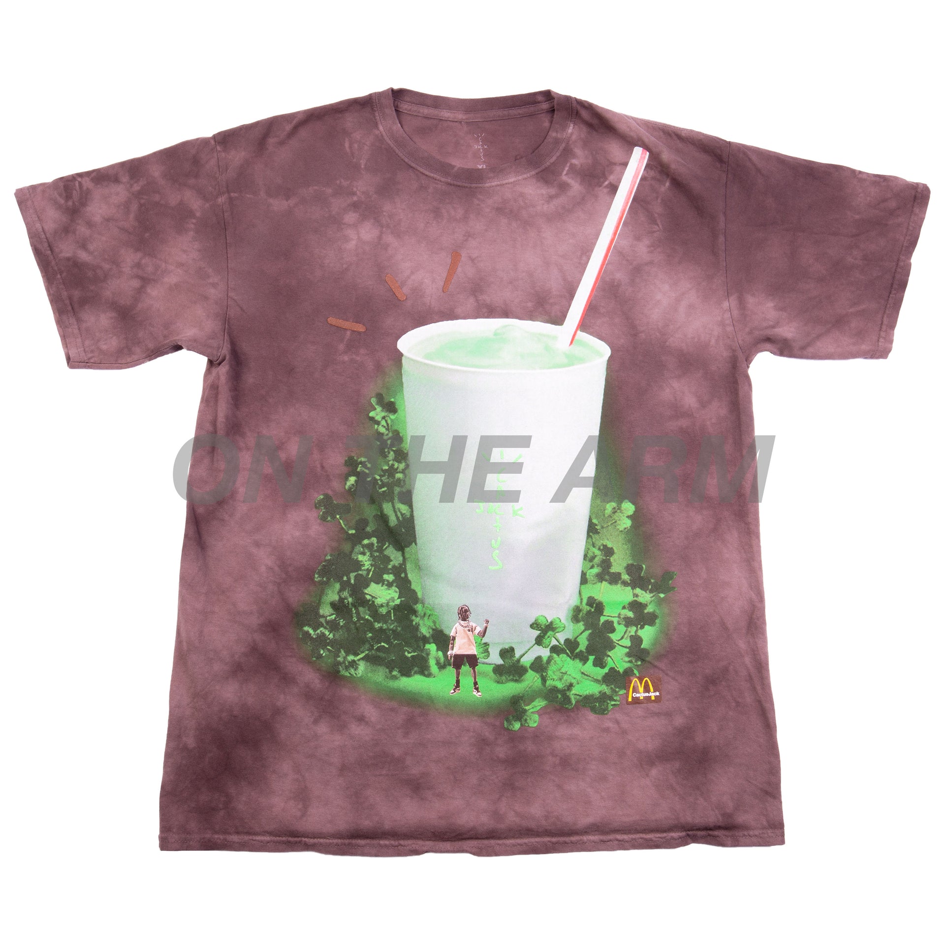Travis Scott Brown McDonalds Grail Tee