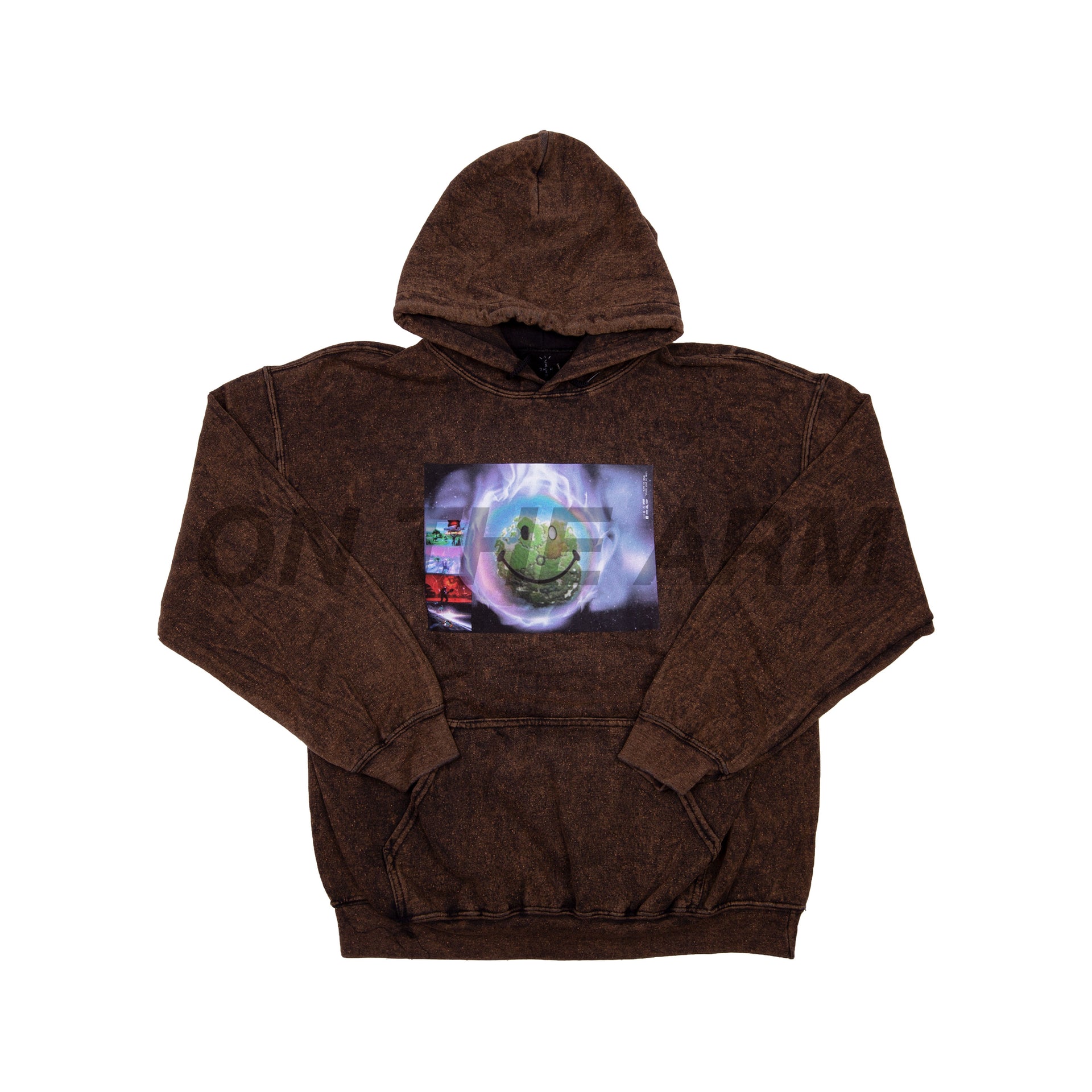 Travis Scott Brown World Event Hoodie