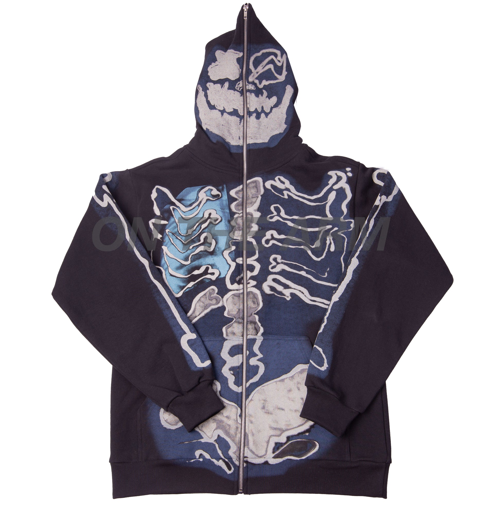 Cactus Jack Fragment Skeleton Full Zip Hoodie