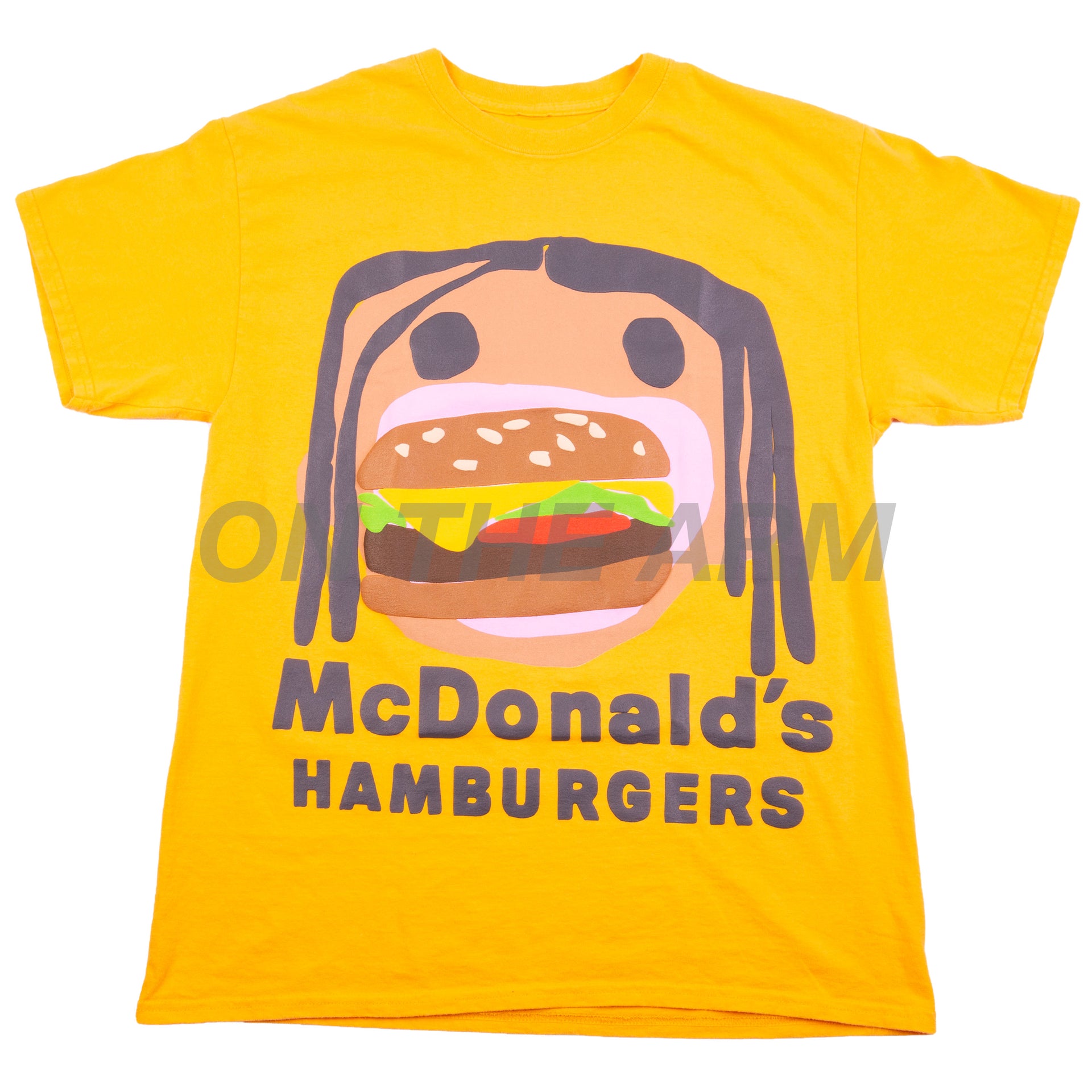 Travis Scott Gold CPFM Burger Tee