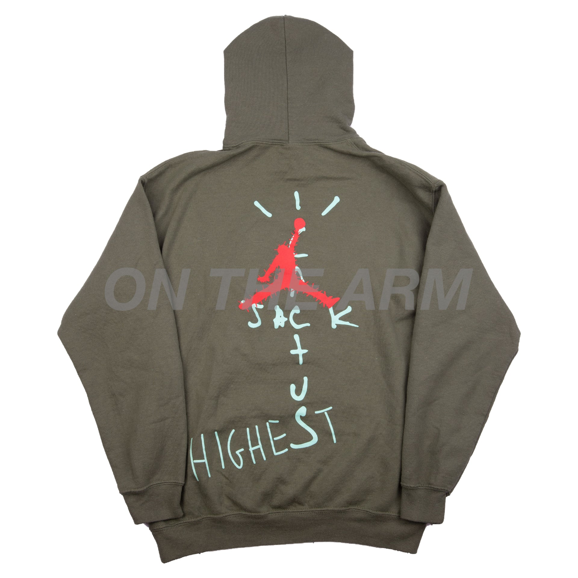 Travis Scott Green Nike/Air Jordan Highest Hoodie
