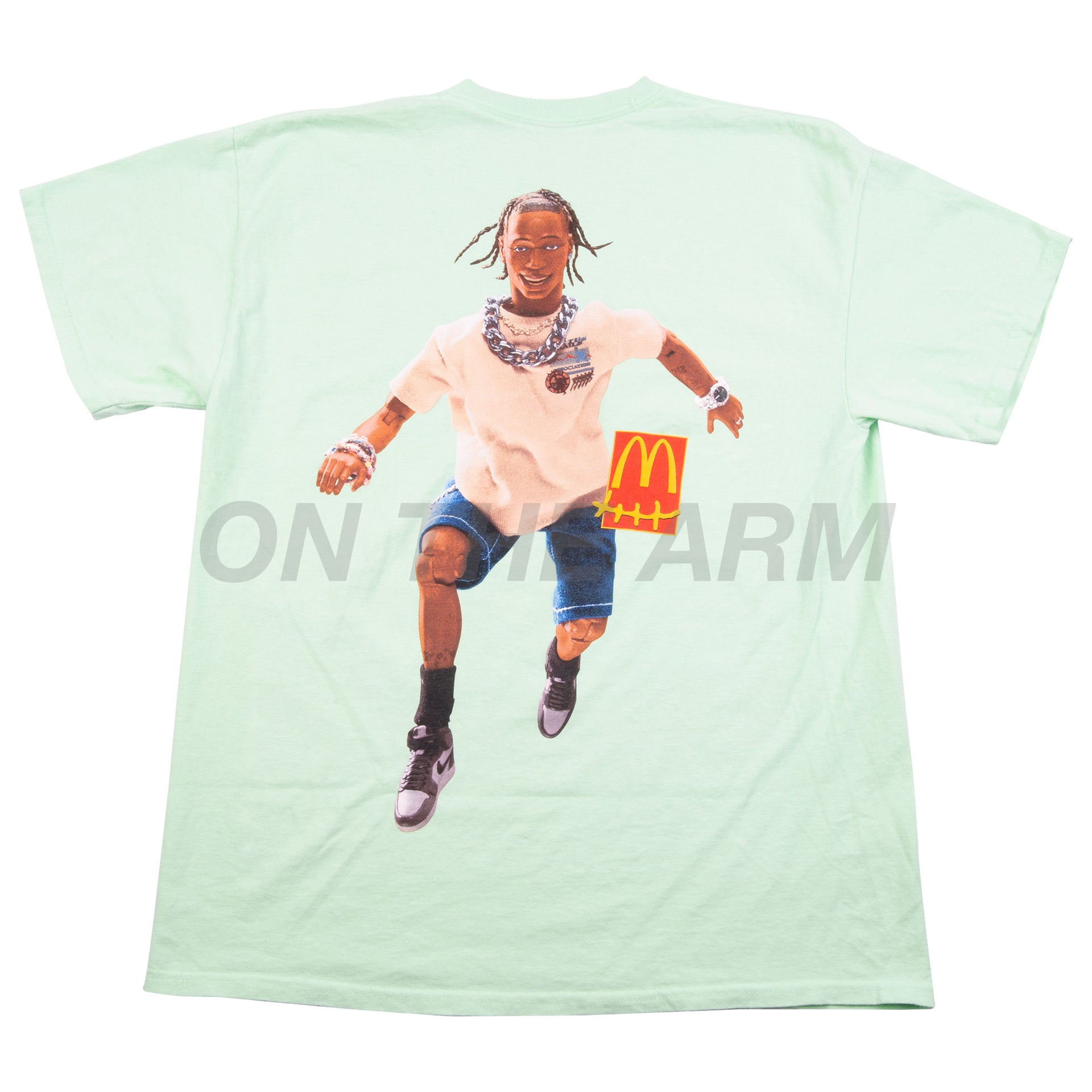 Travis Scott Mint Action Figure Series Tee