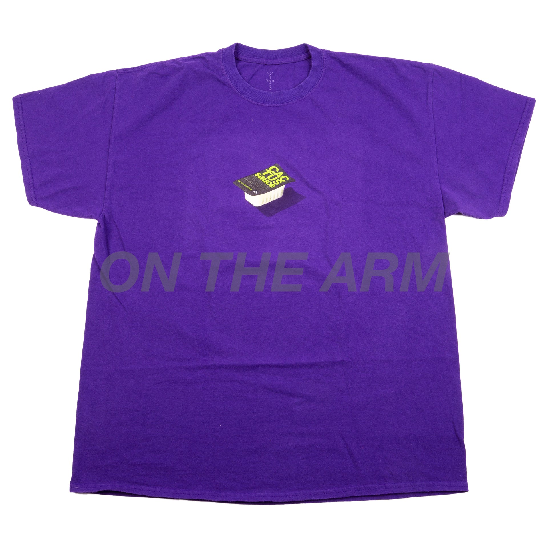 Travis Scott Purple McDonalds Cactus Sauce Tee