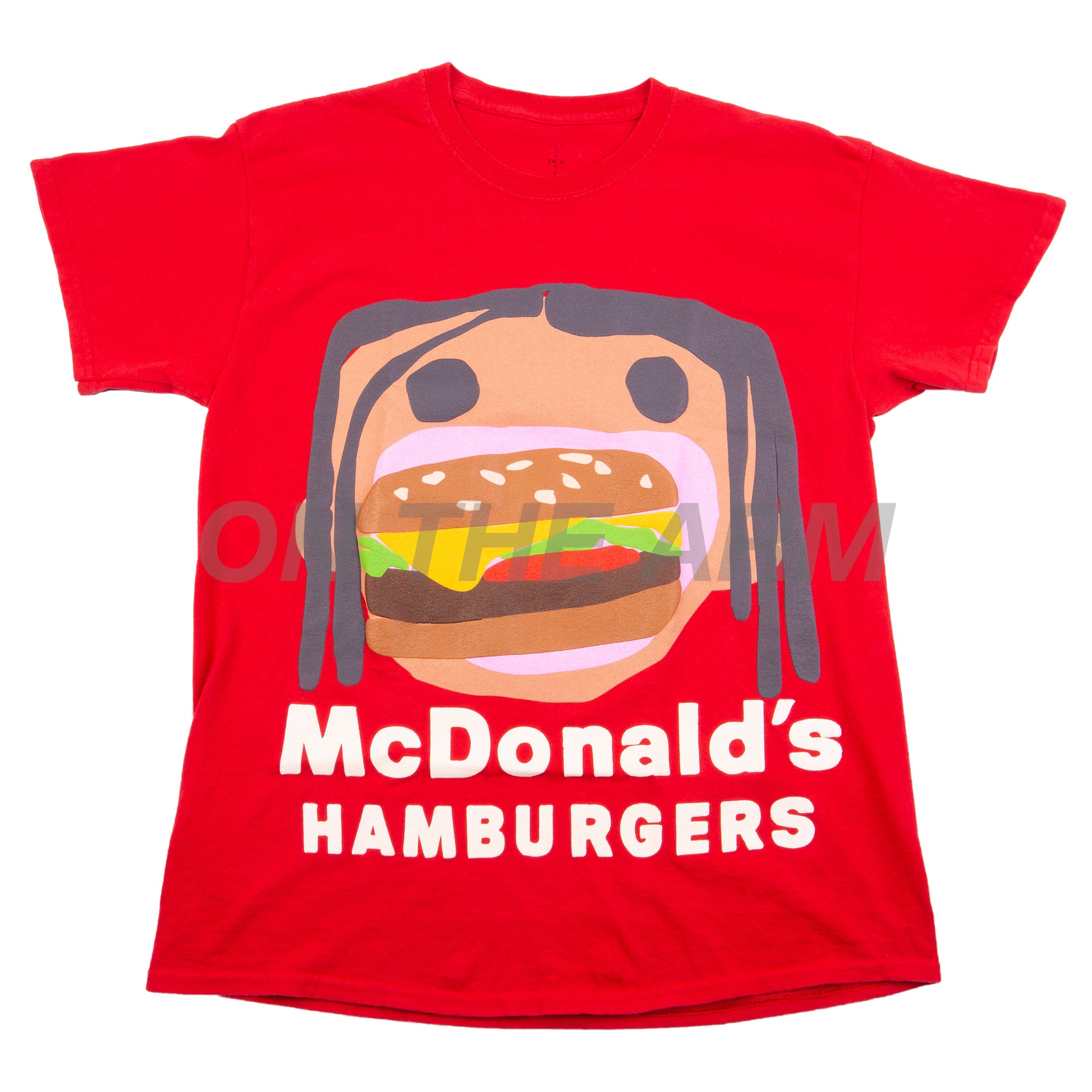 Travis Scott Red CPFM Burger Tee