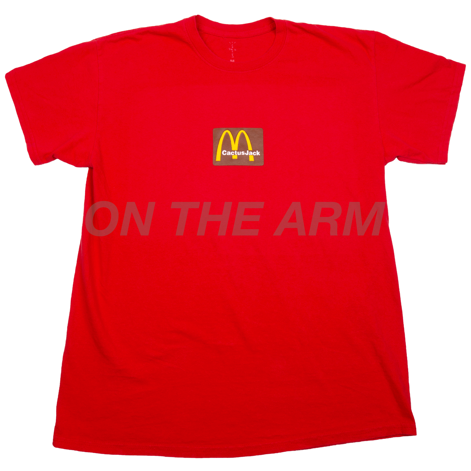 Travis Scott Red McDonalds Sesame Tee