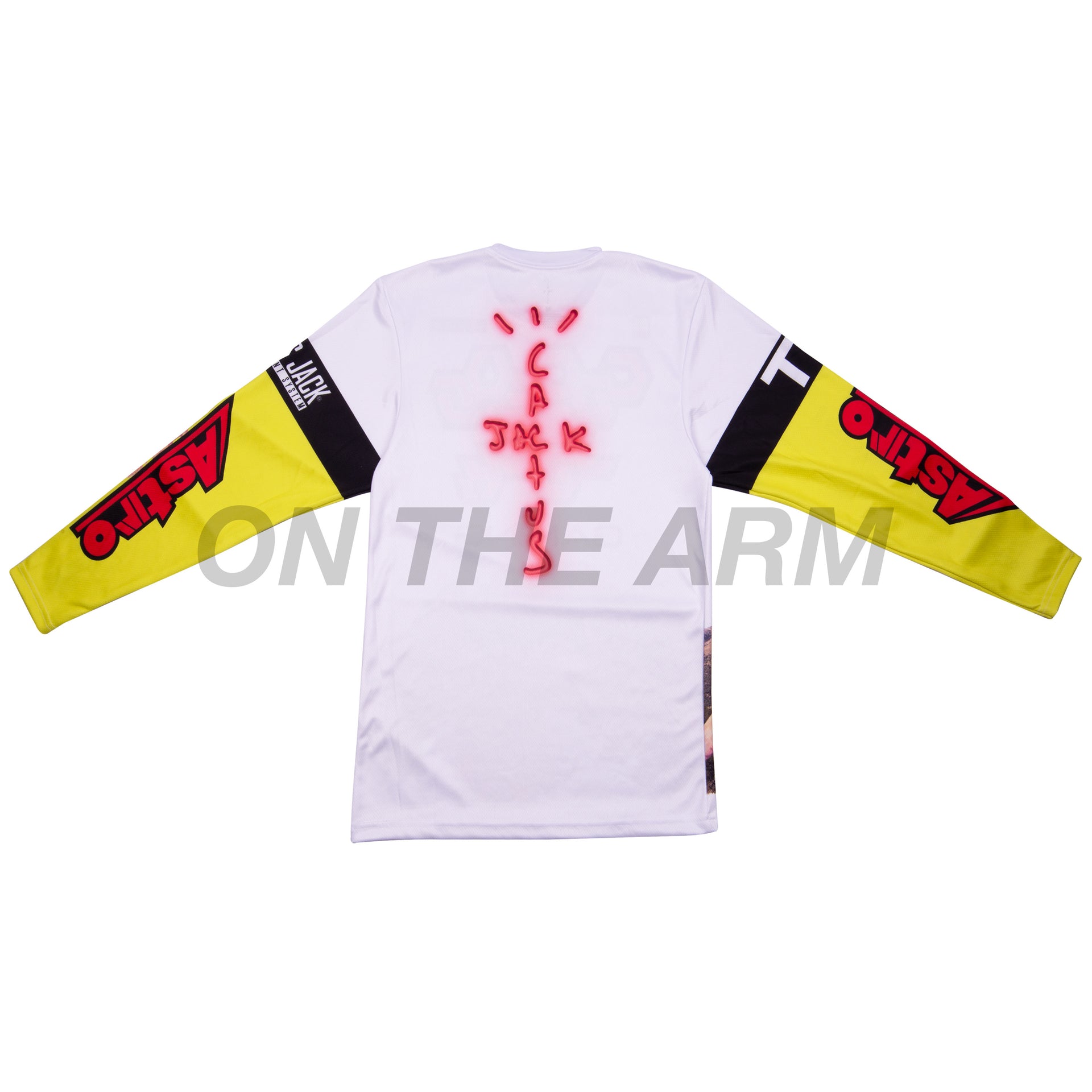 Travis Scott White Cactus Jack Gaming Jersey