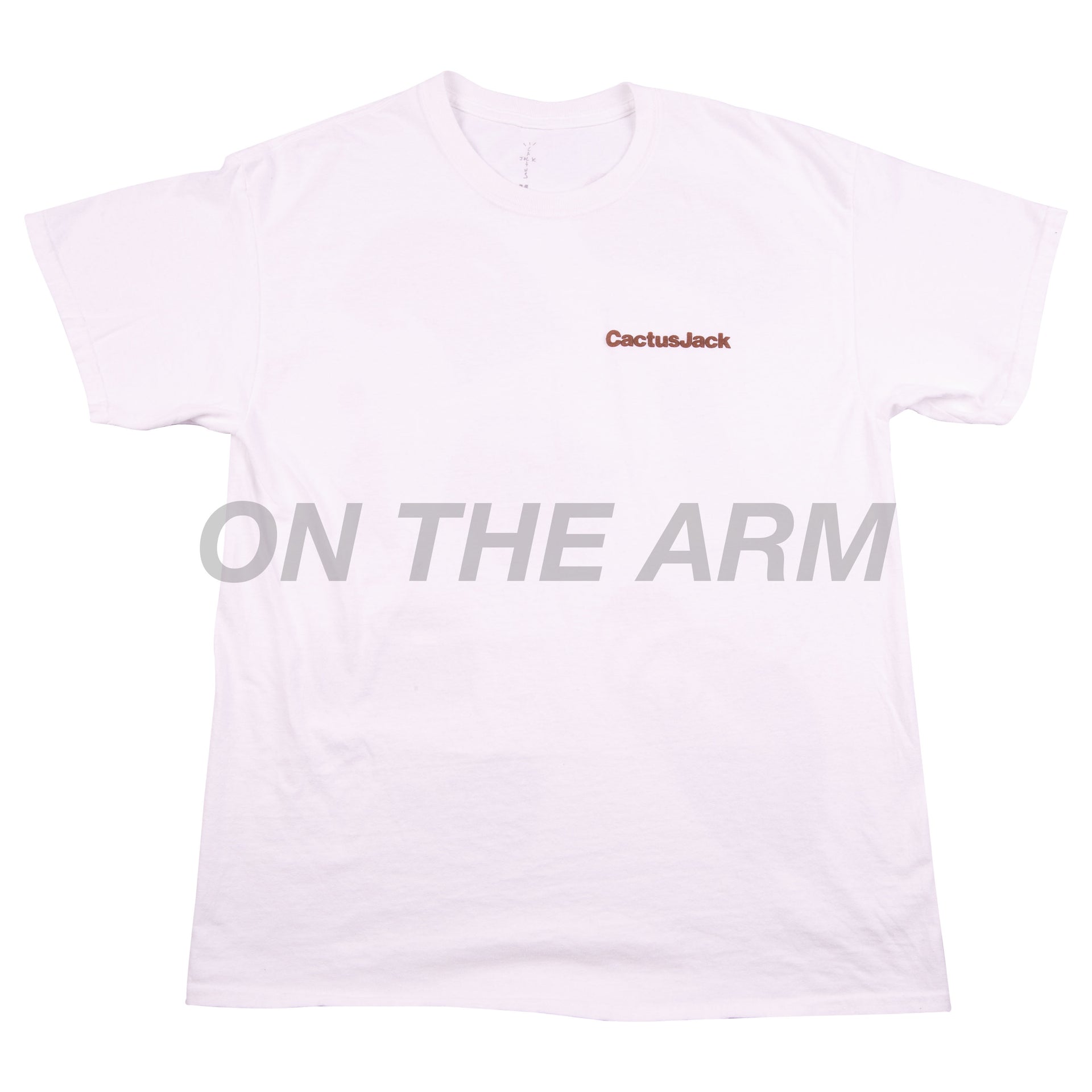 Travis Scott White McDonalds Instructions Tee