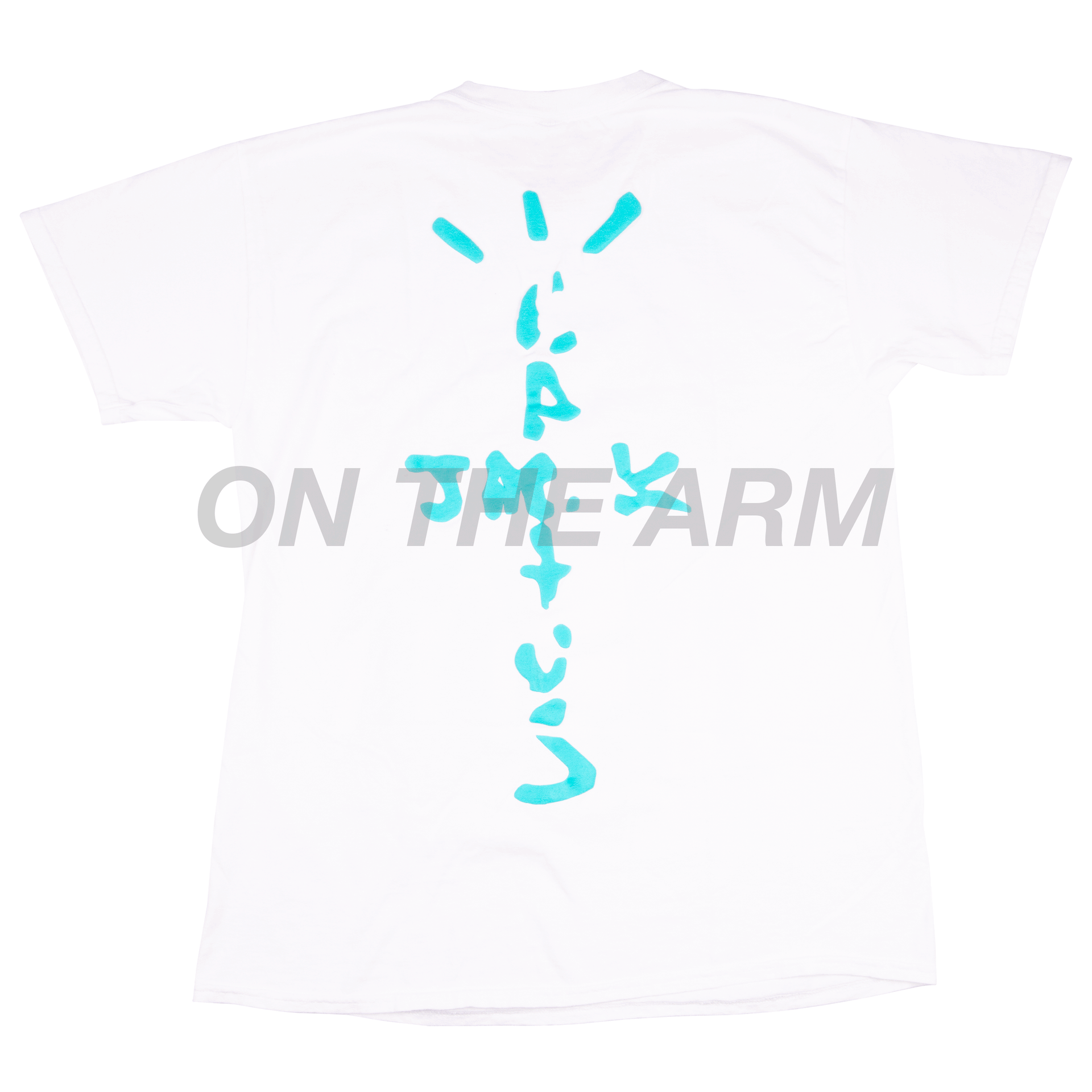 Travis Scott White McDonalds Smile Tee