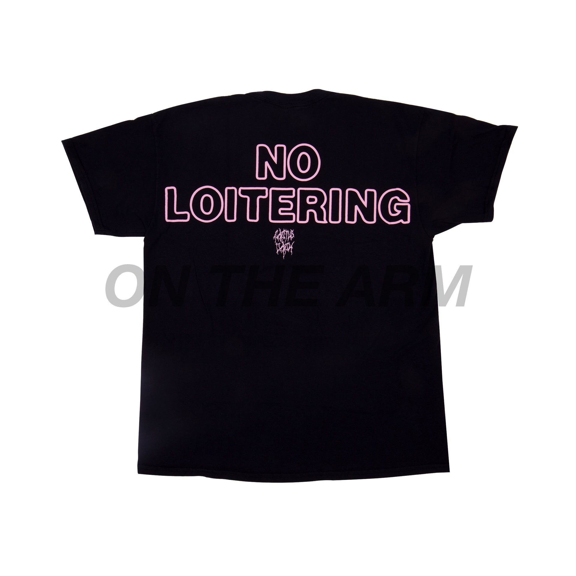 Travis Scott Black No Loitering Tee