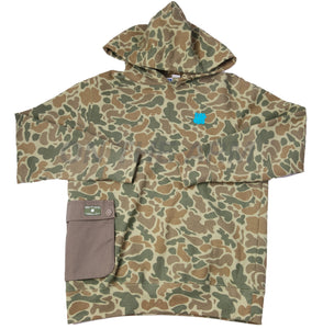 UNDFTD Camo Side Pouch Hoodie USED