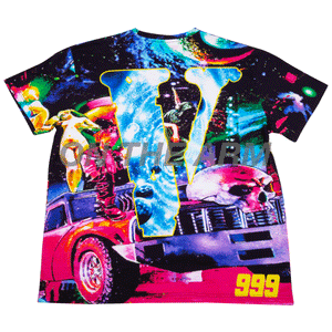 VLONE All Over Print Juice Wrld Cosmic Tee