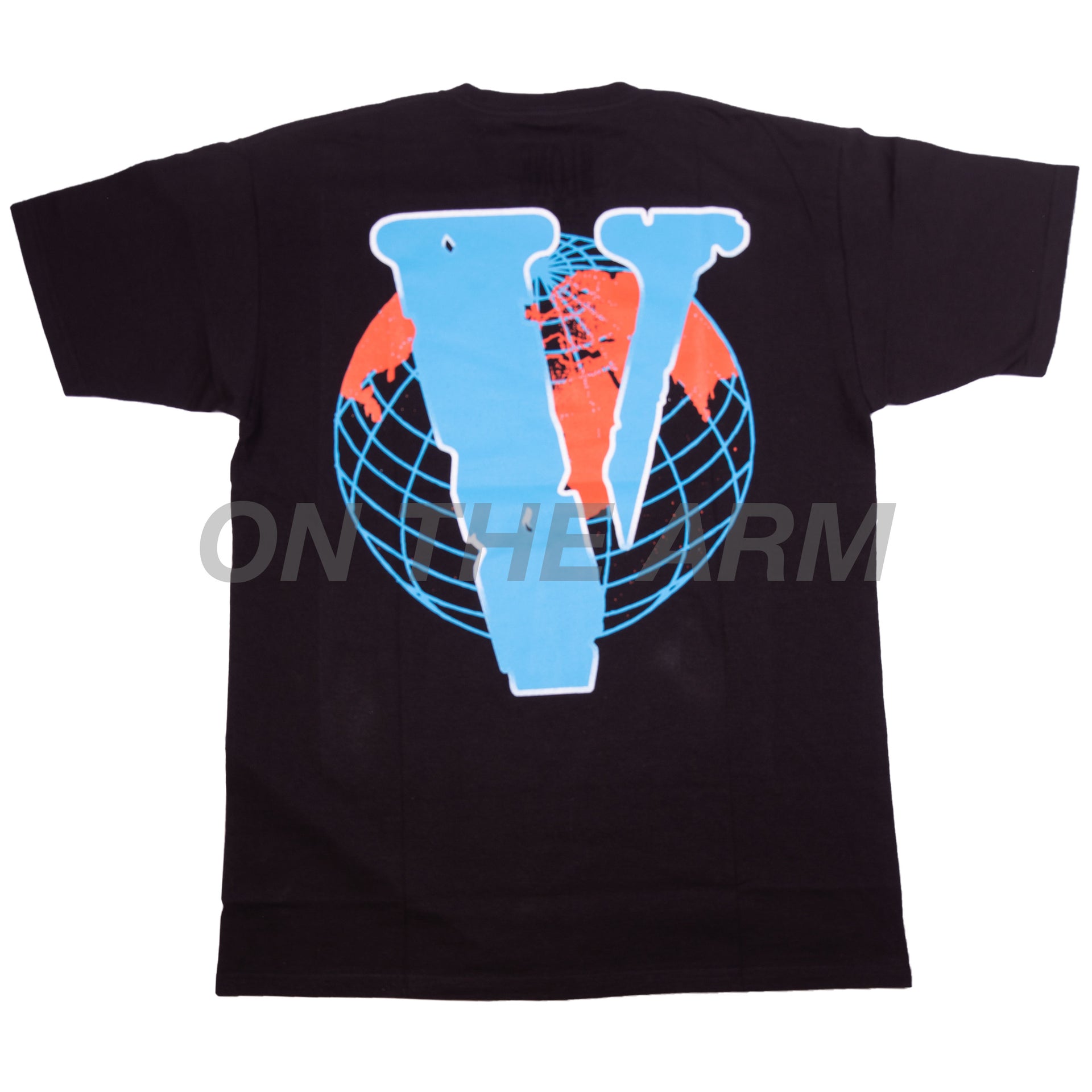 VLONE Black Juice Wrld Globe Tee