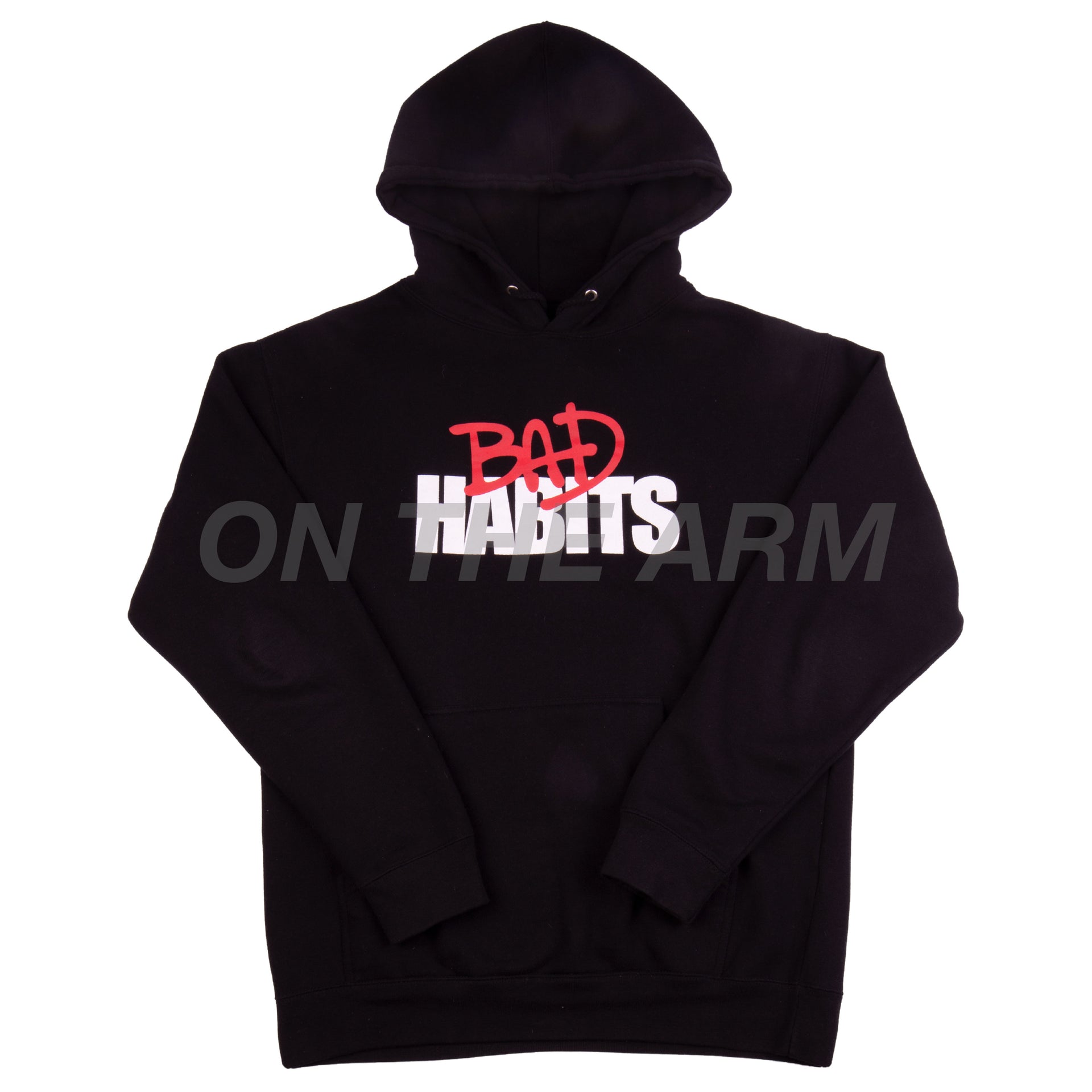 VLONE Black NAV Bad Habits Hoodie USED