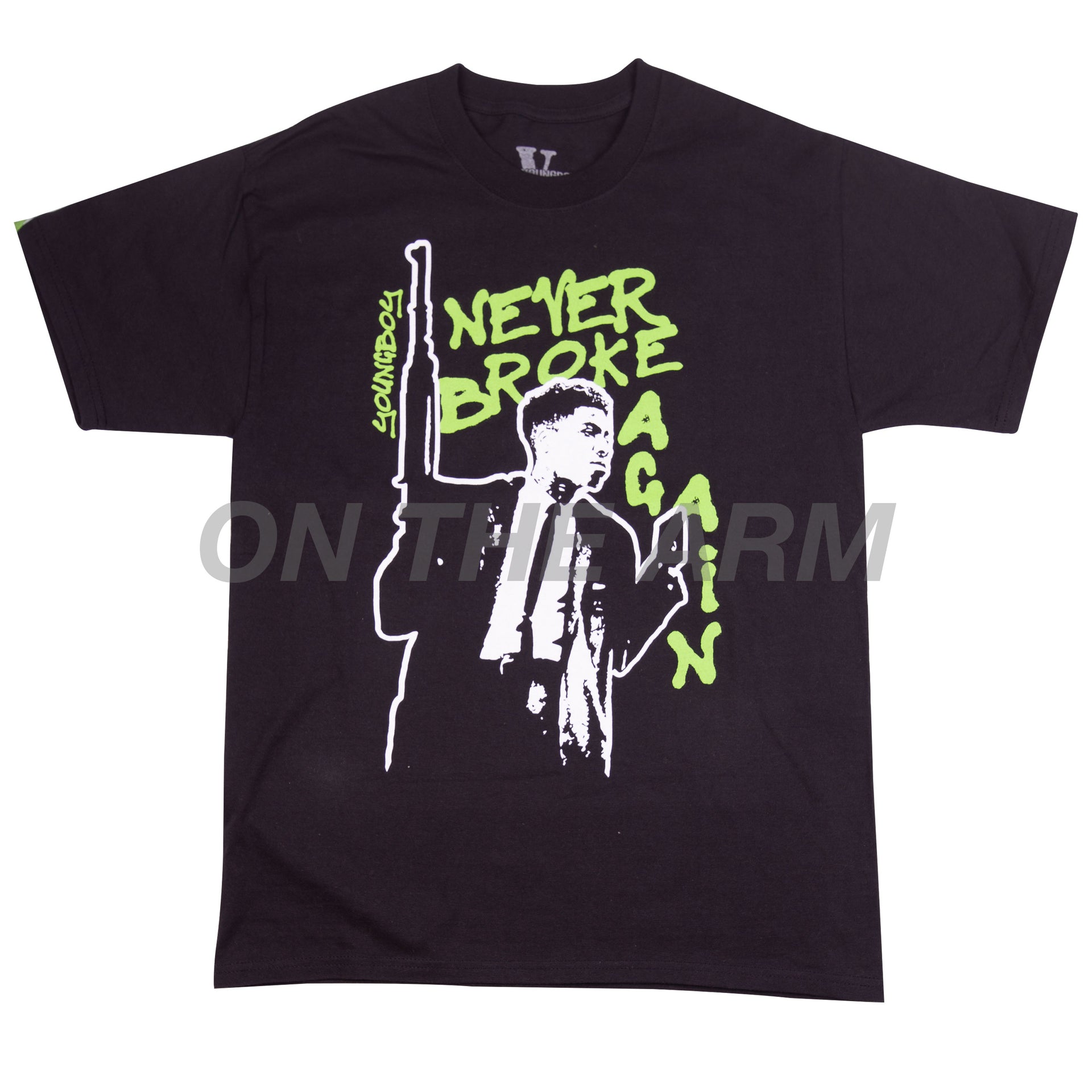 VLONE Black NBA Youngboy My Window Tee