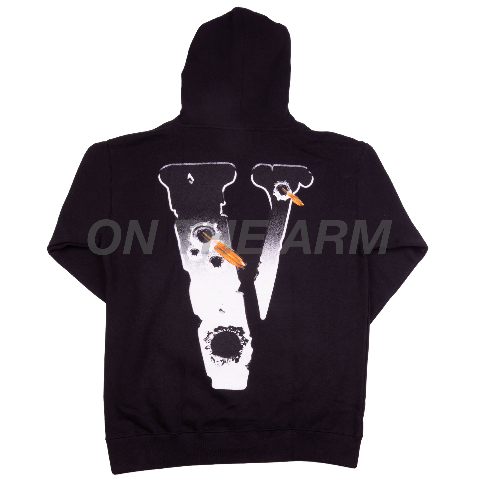 VLONE Black Pop Smoke Hawk Em Hoodie