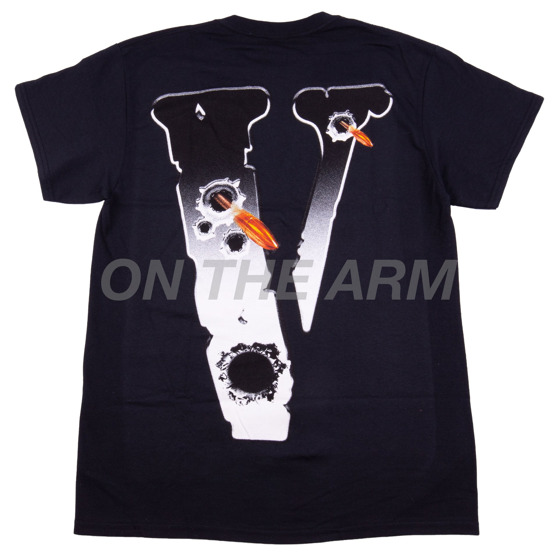 VLONE Black Pop Smoke Hawk Em Tee