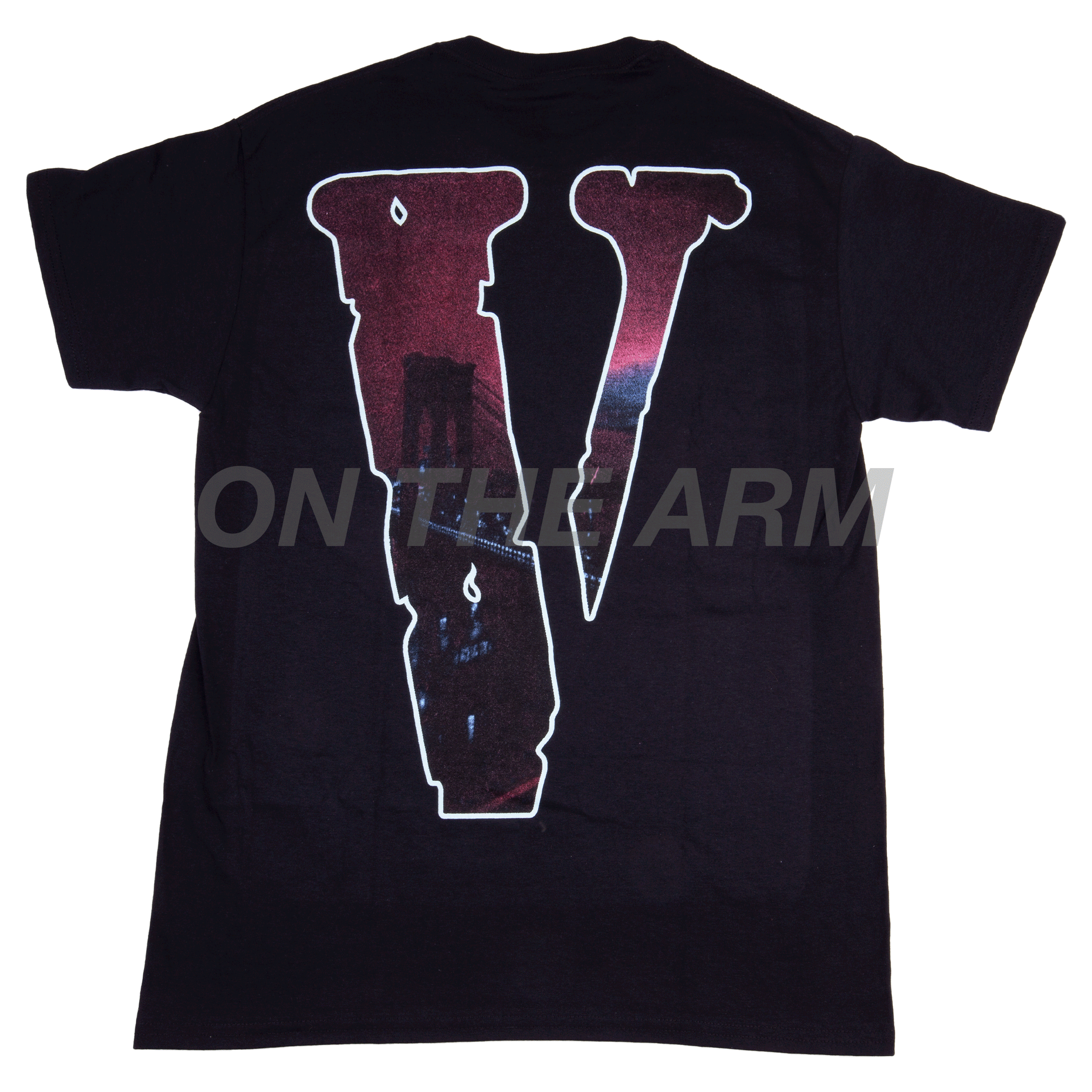 VLONE Black Pop Smoke NY Tee
