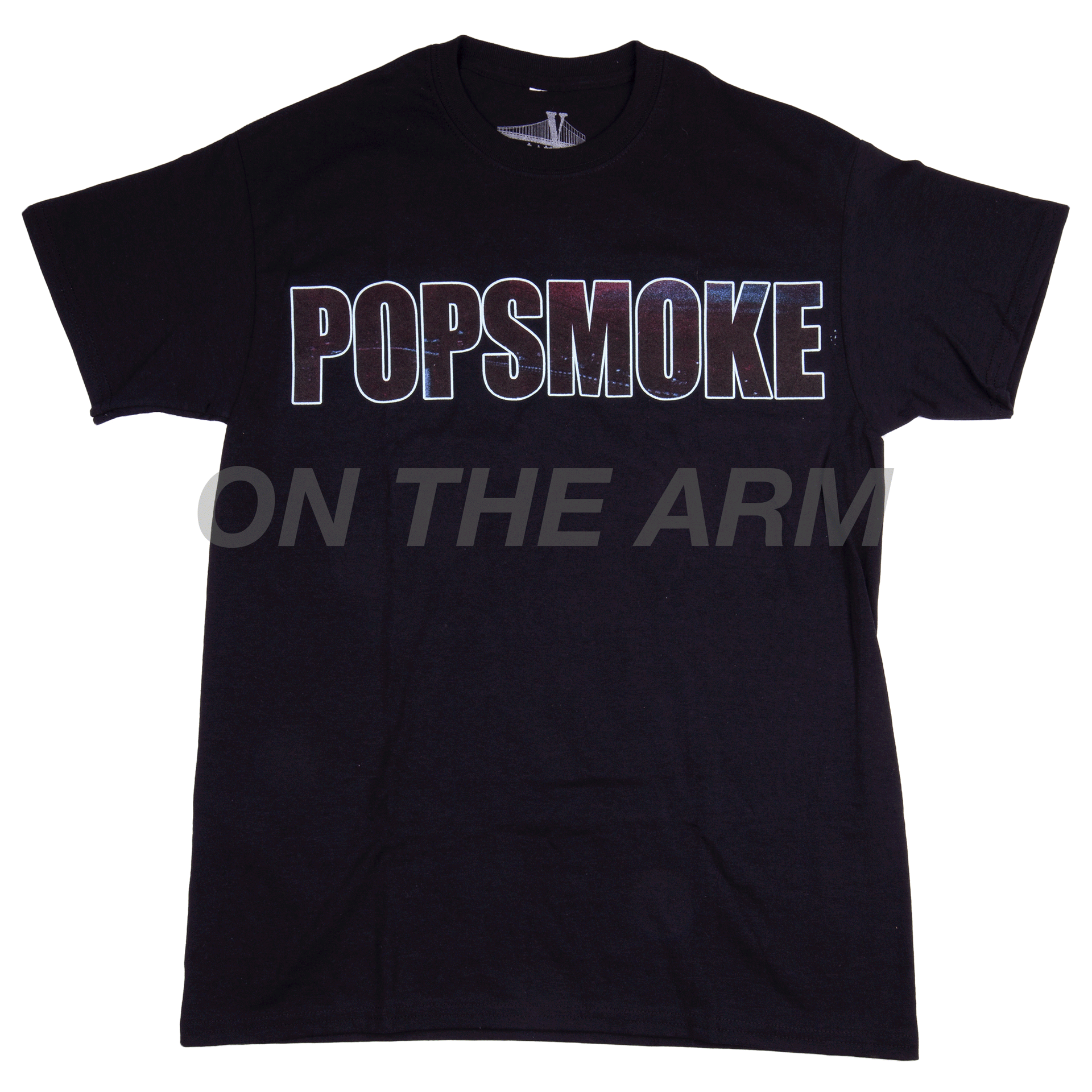 VLONE Black Pop Smoke NY Tee