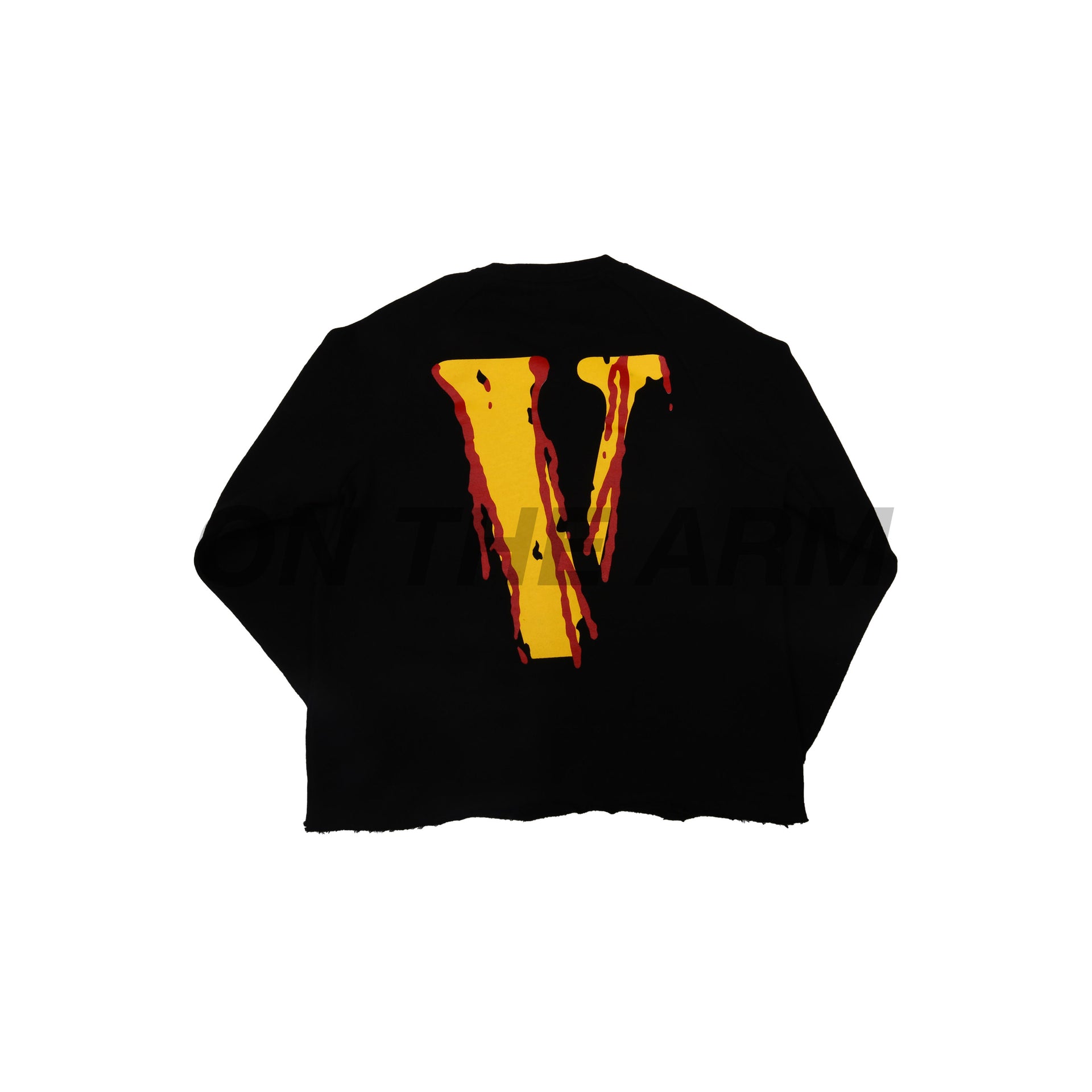 VLONE Black Smiley Crew USED