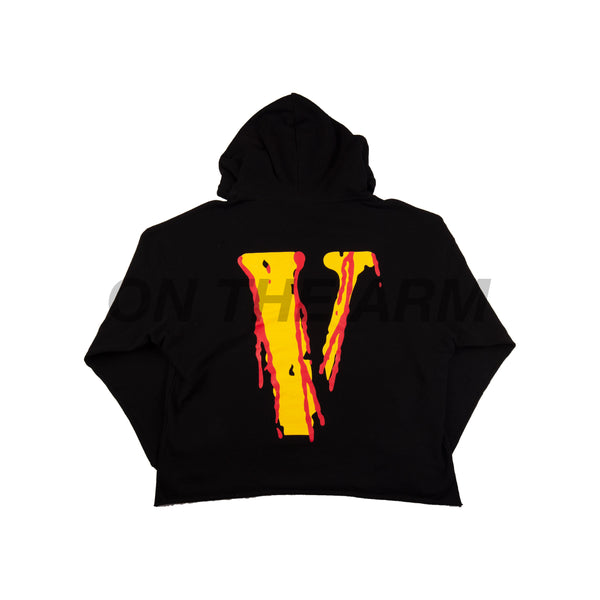VLONE Black Smiley Hoodie USED