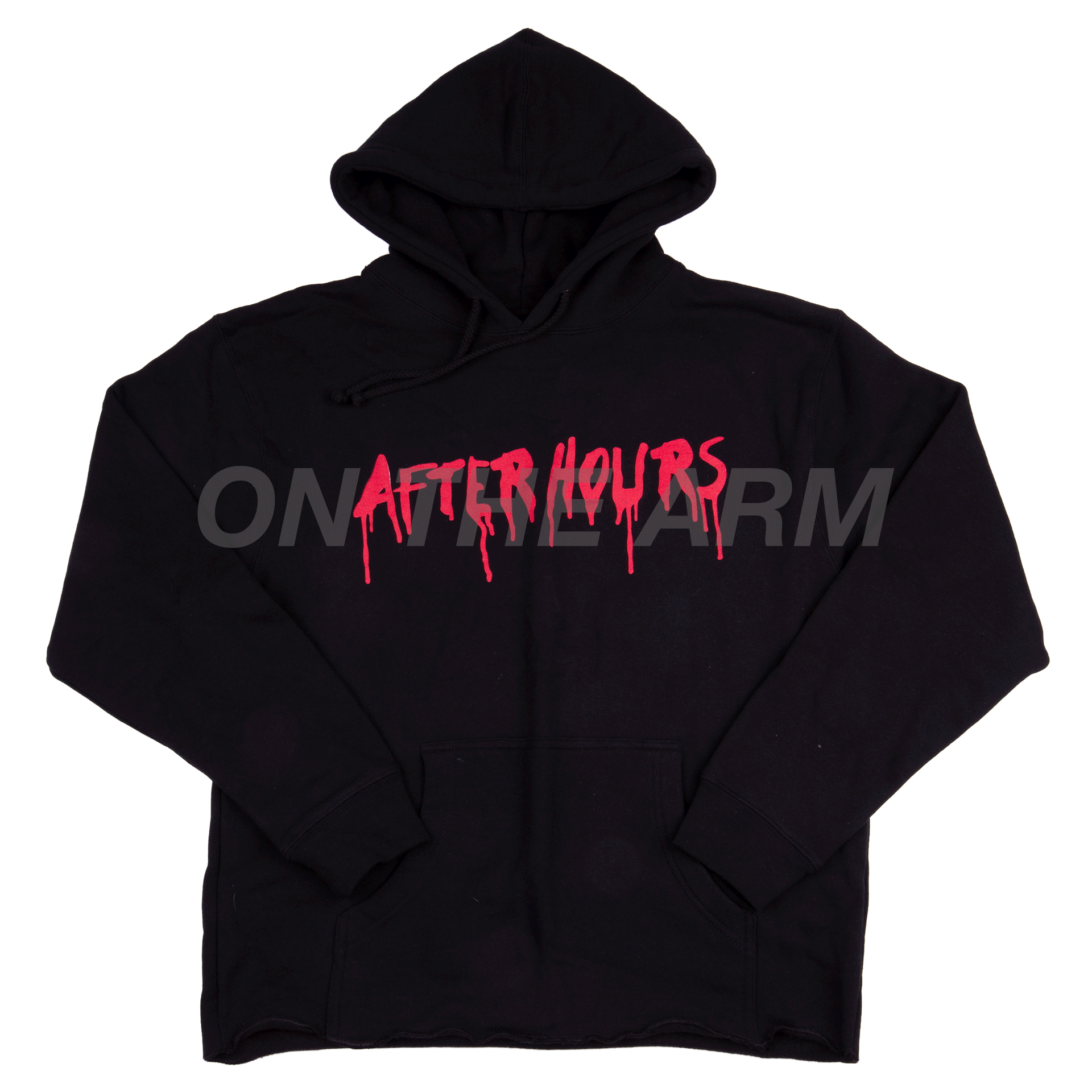 VLONE Black The Weeknd After Hours Drip Hoodie