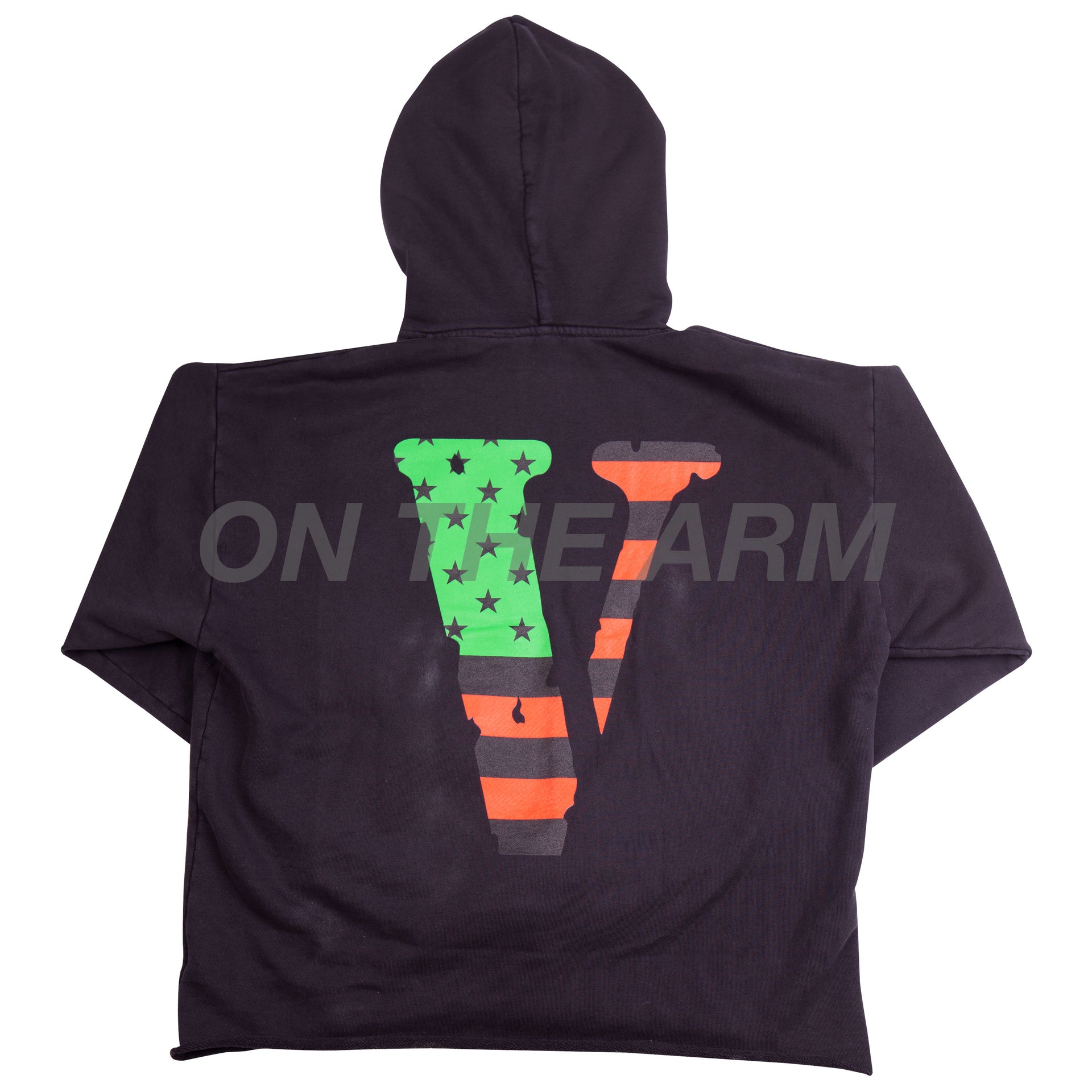 VLONE Black USA Flag Hoodie (ATL EXCLUSIVE)