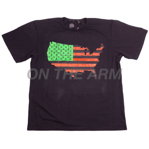 VLONE Black USA Flag Tee (ATL EXCLUSIVE)