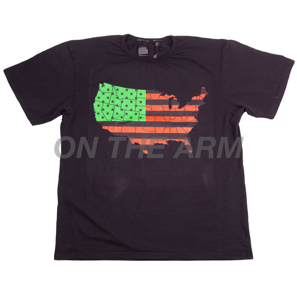 VLONE Black USA Flag Tee (ATL EXCLUSIVE)