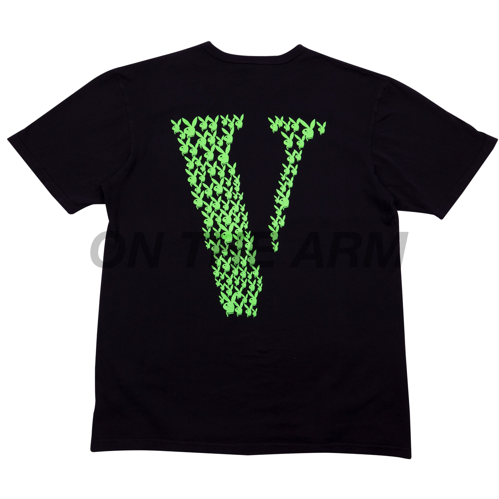 VLONE Black/Green Playboy Tee