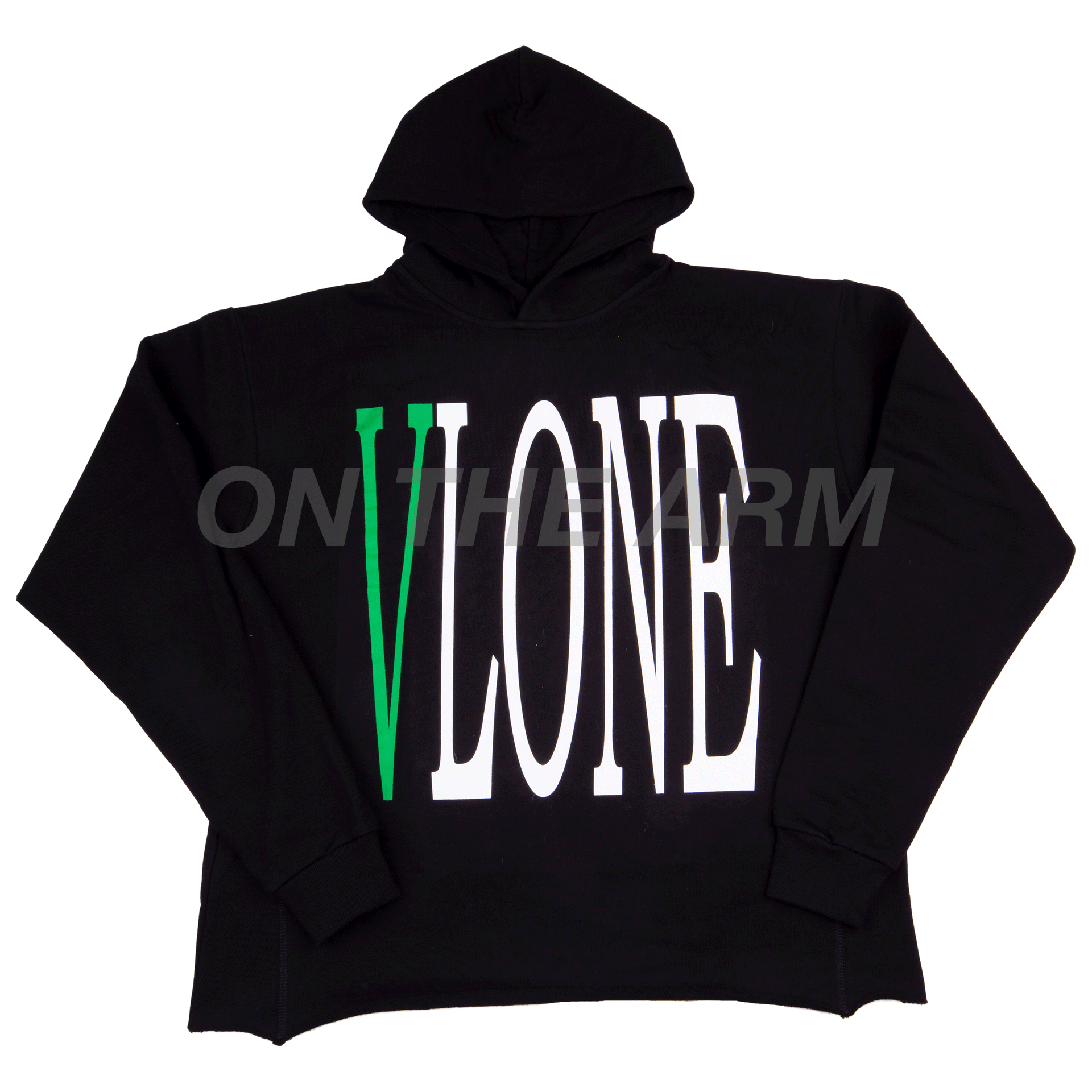 VLONE Black/Green Staple Hoodie