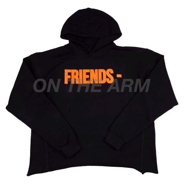 VLONE Black/Orange FRIENDS Hoodie
