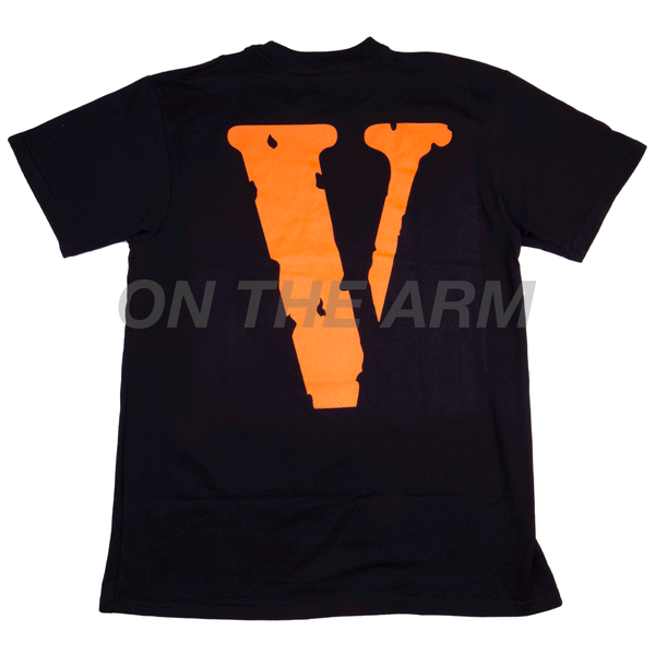 VLONE Black/Orange FRIENDS Tee