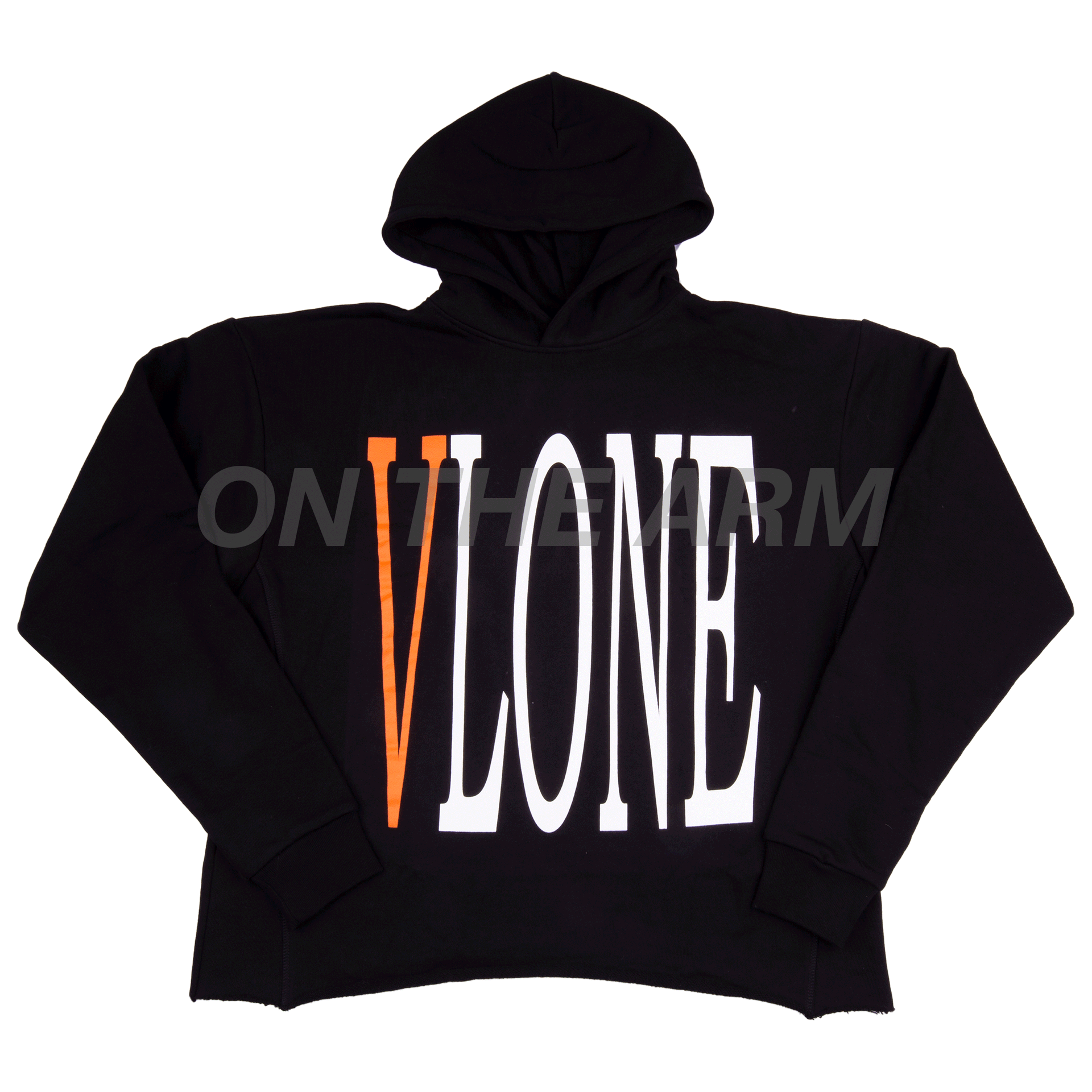 VLONE Black/Orange Staple Hoodie