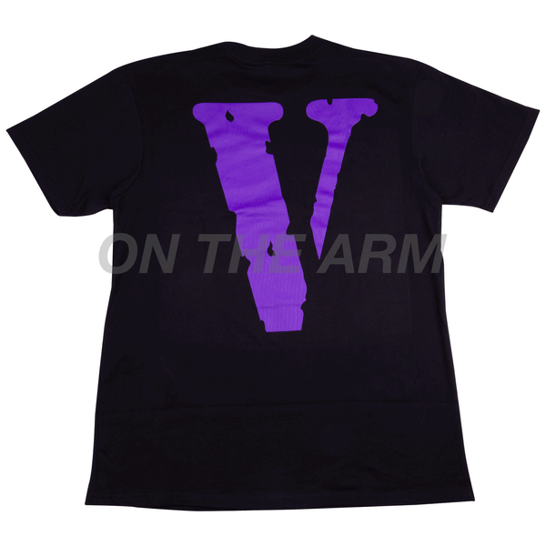 VLONE Black/Purple FRIENDS Tee