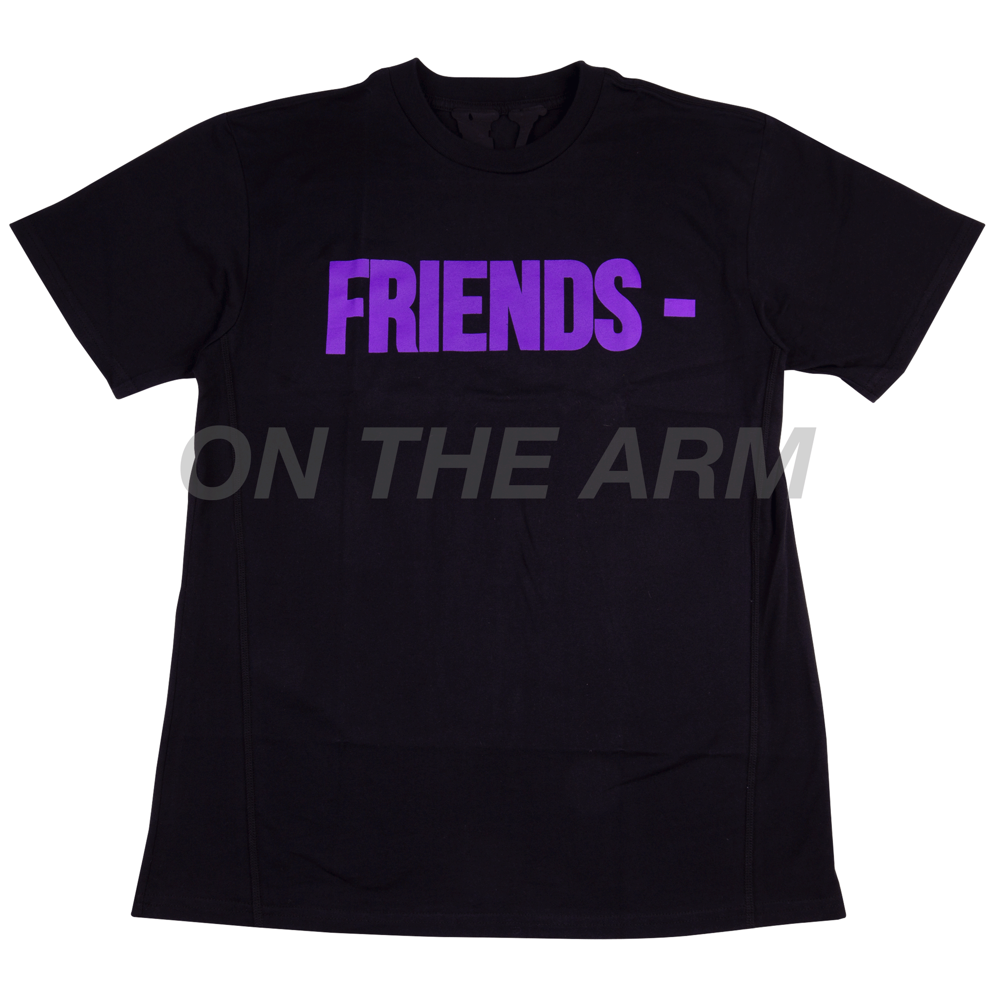 VLONE Black/Purple FRIENDS Tee