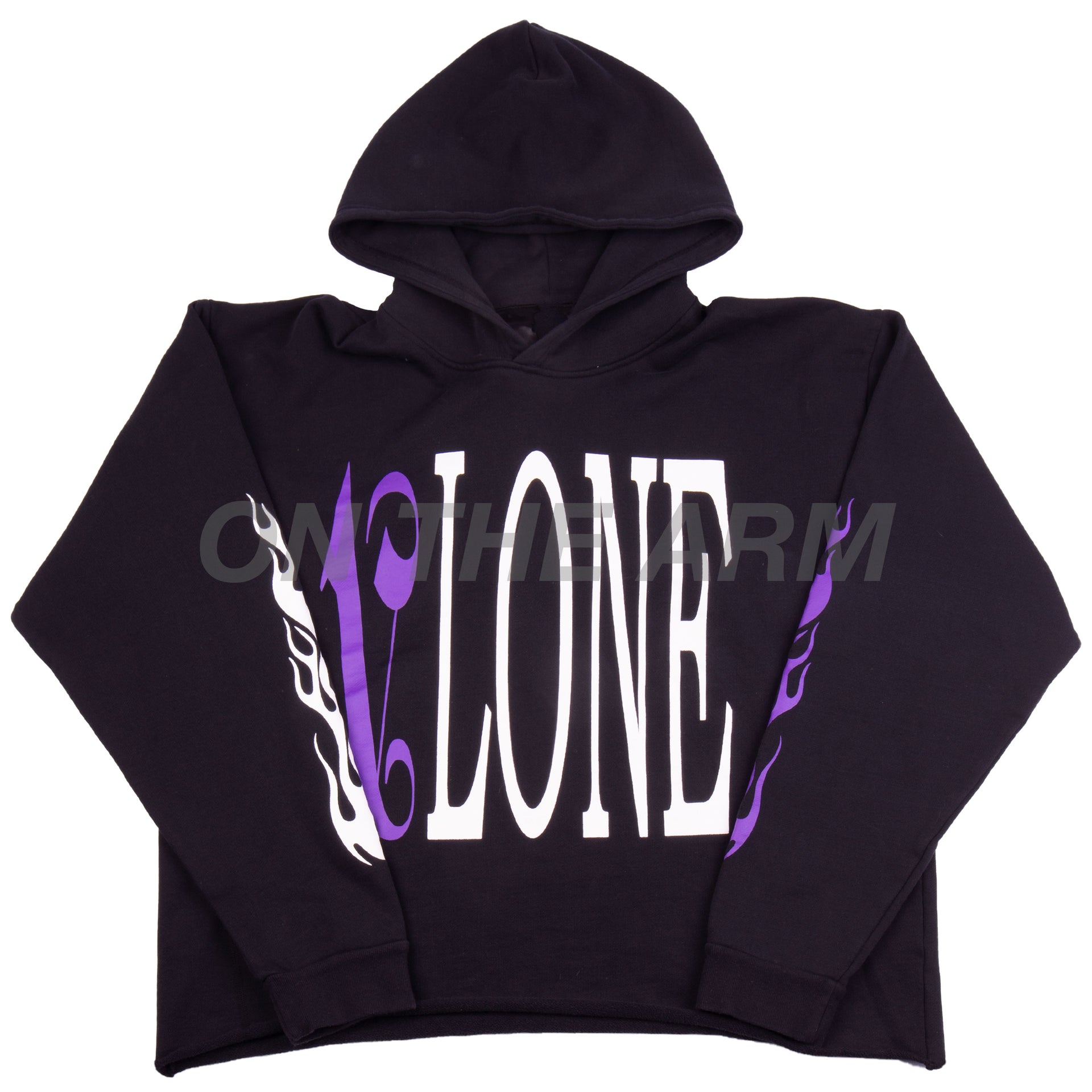 VLONE Black/Purple Palm Angels Hoodie