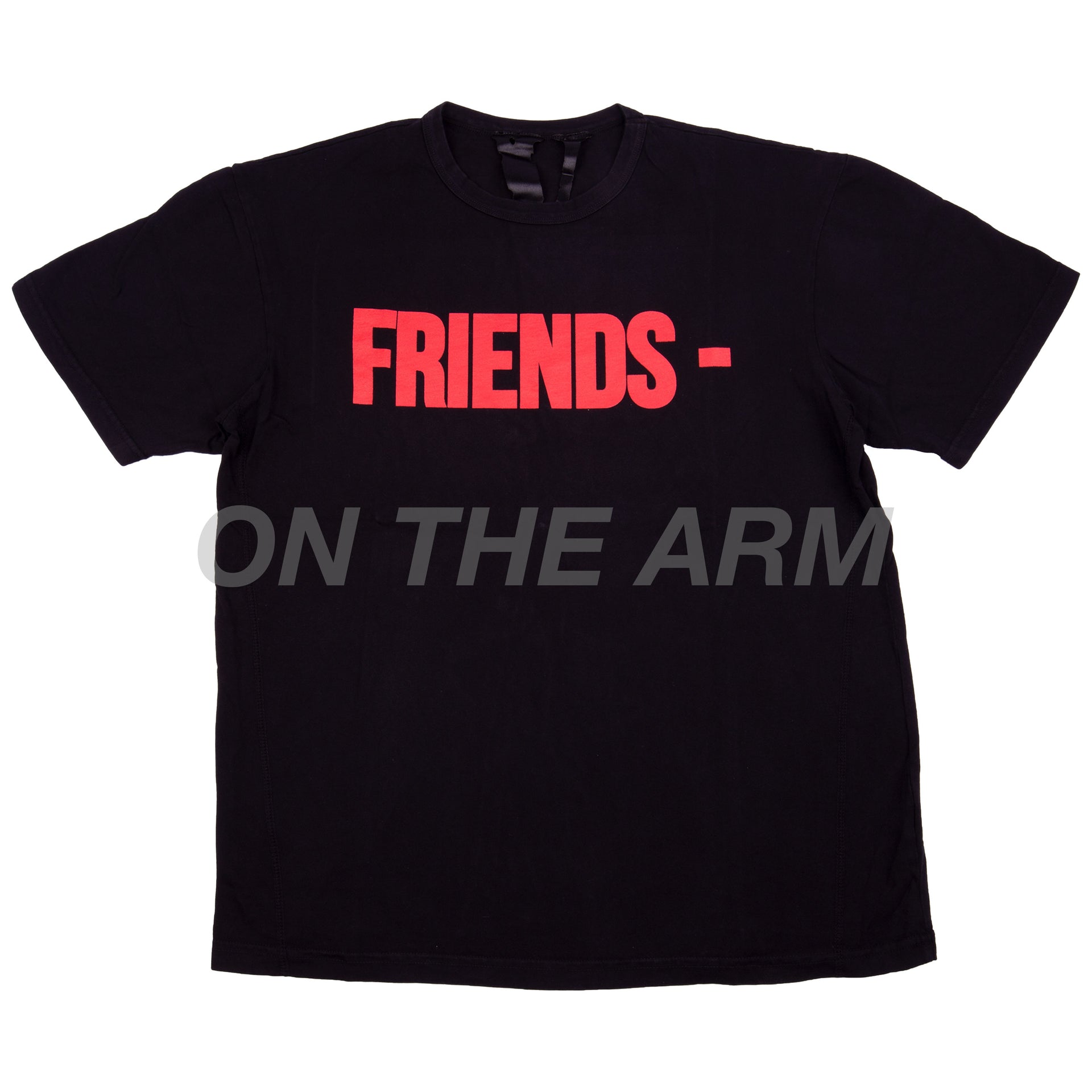 VLONE Black/Red FRIENDS Tee