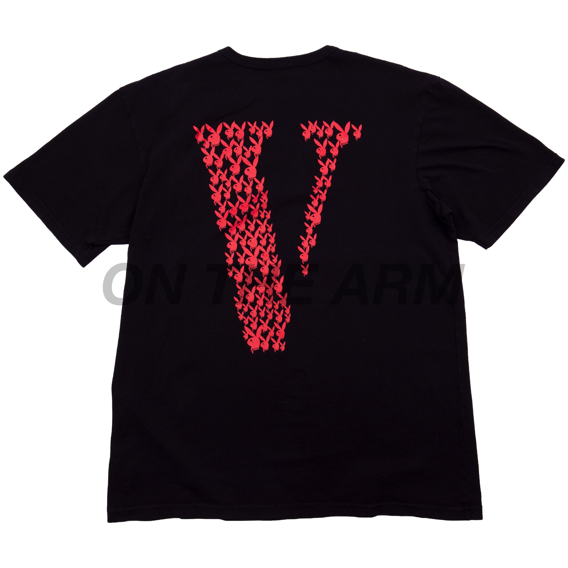 VLONE Black/Red Playboy Tee
