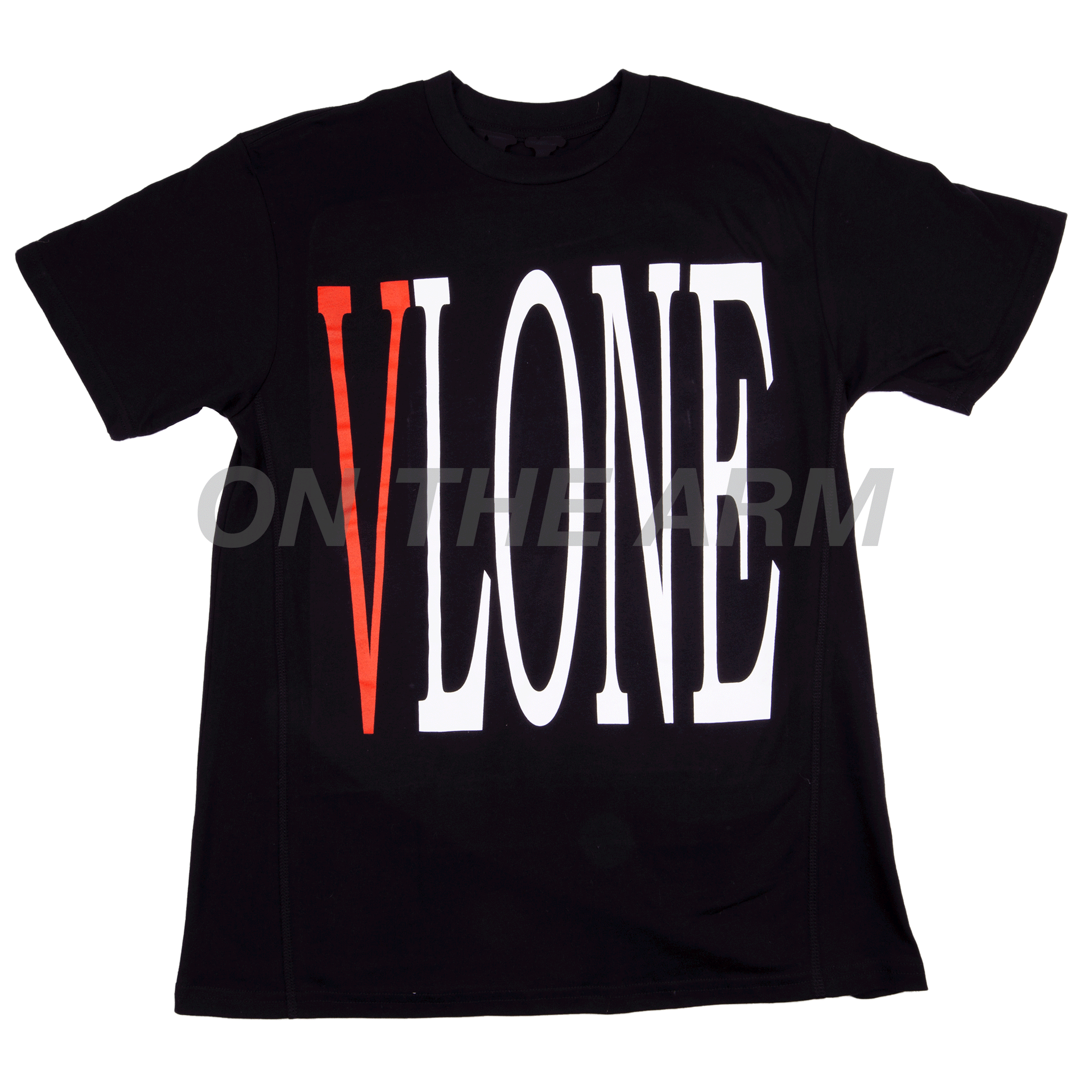 VLONE Black/Red Staple Tee