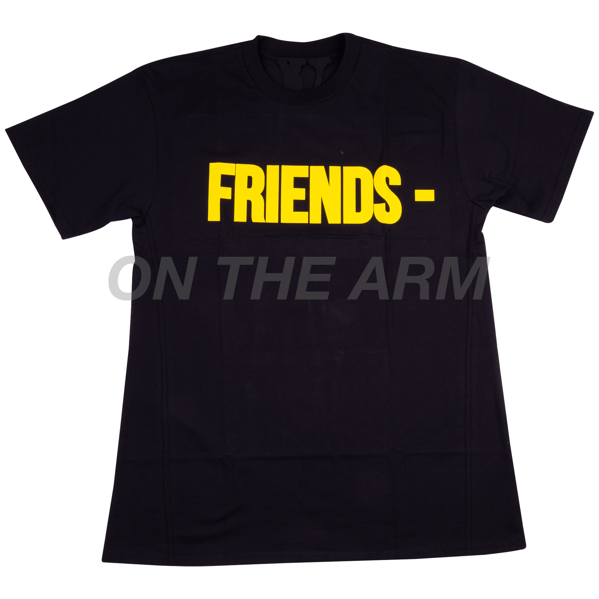 VLONE Black/Yellow FRIENDS Tee