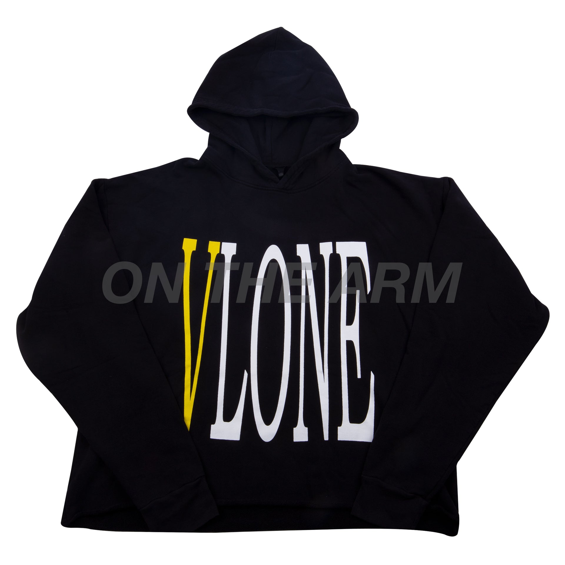 VLONE Black/Yellow Staple Hoodie