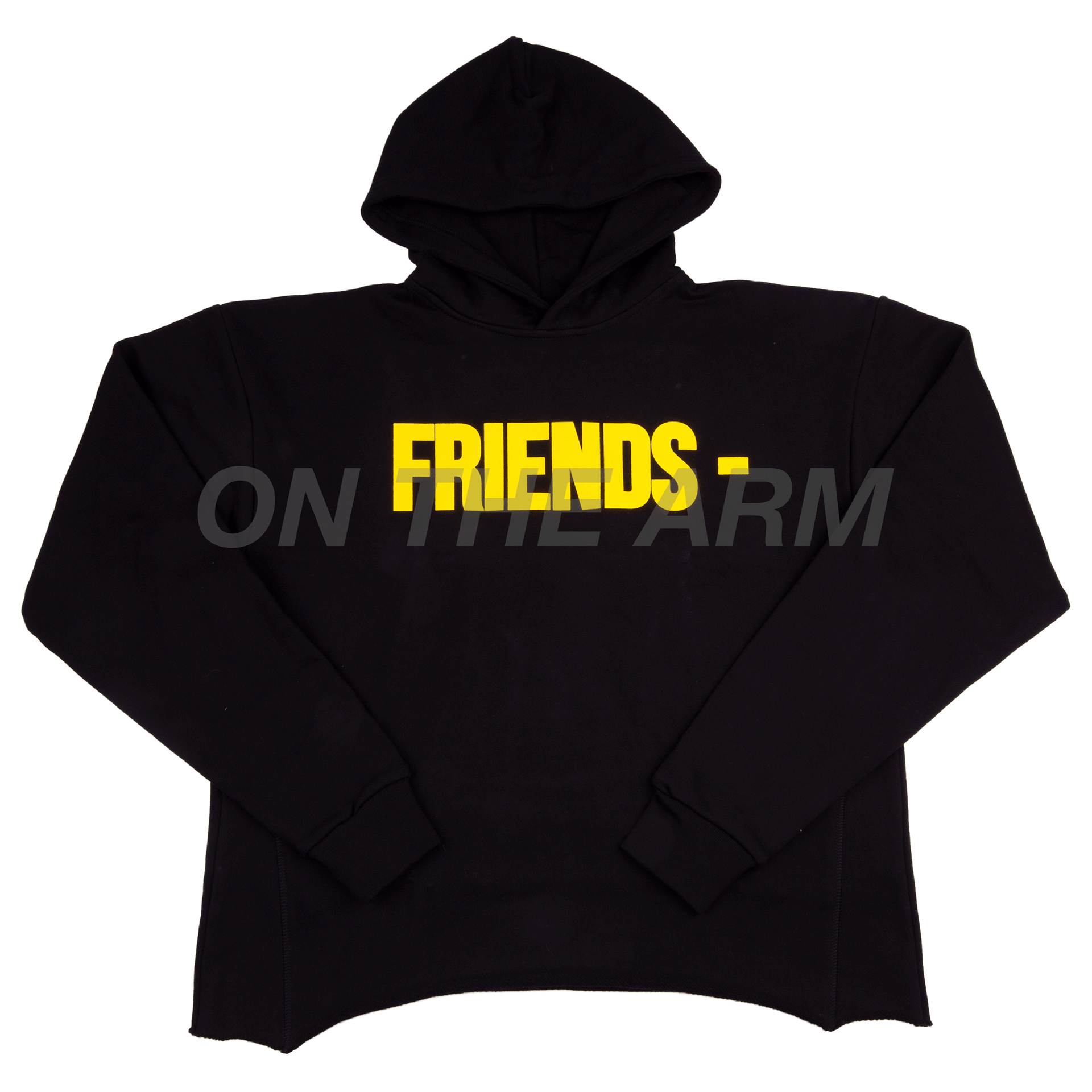 VLONE Black/Yellow FRIENDS Hoodie