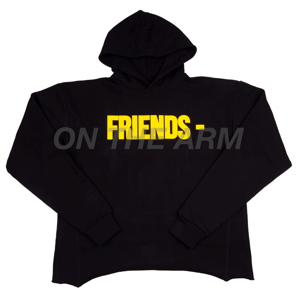 Yellow friends hoodie hotsell