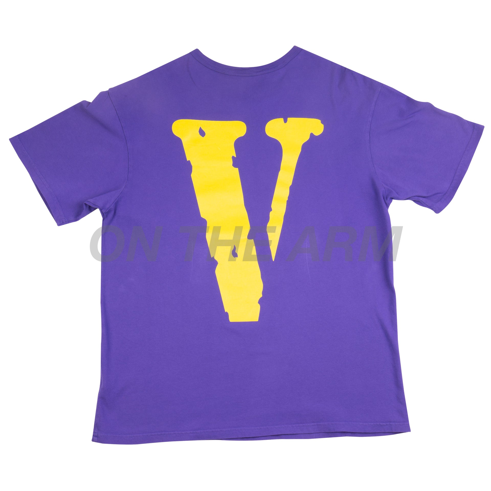 VLONE Purple/Yellow FRIENDS Tee USED