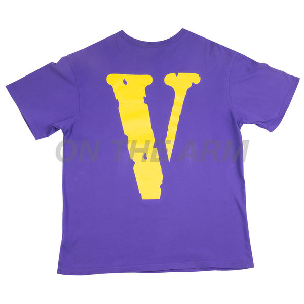 VLONE Purple/Yellow FRIENDS Tee USED