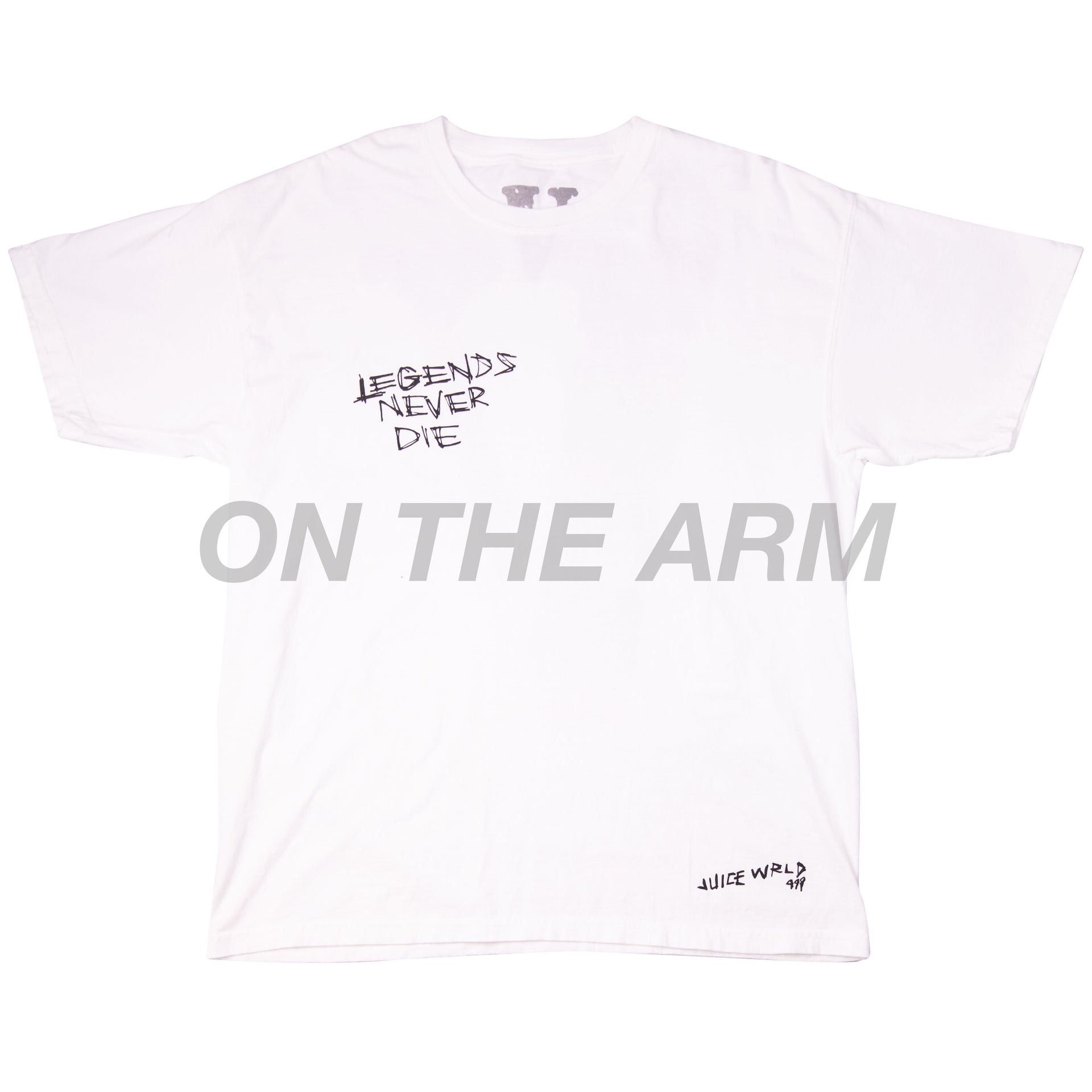VLONE White Juice Wrld Legends Never Die Tee